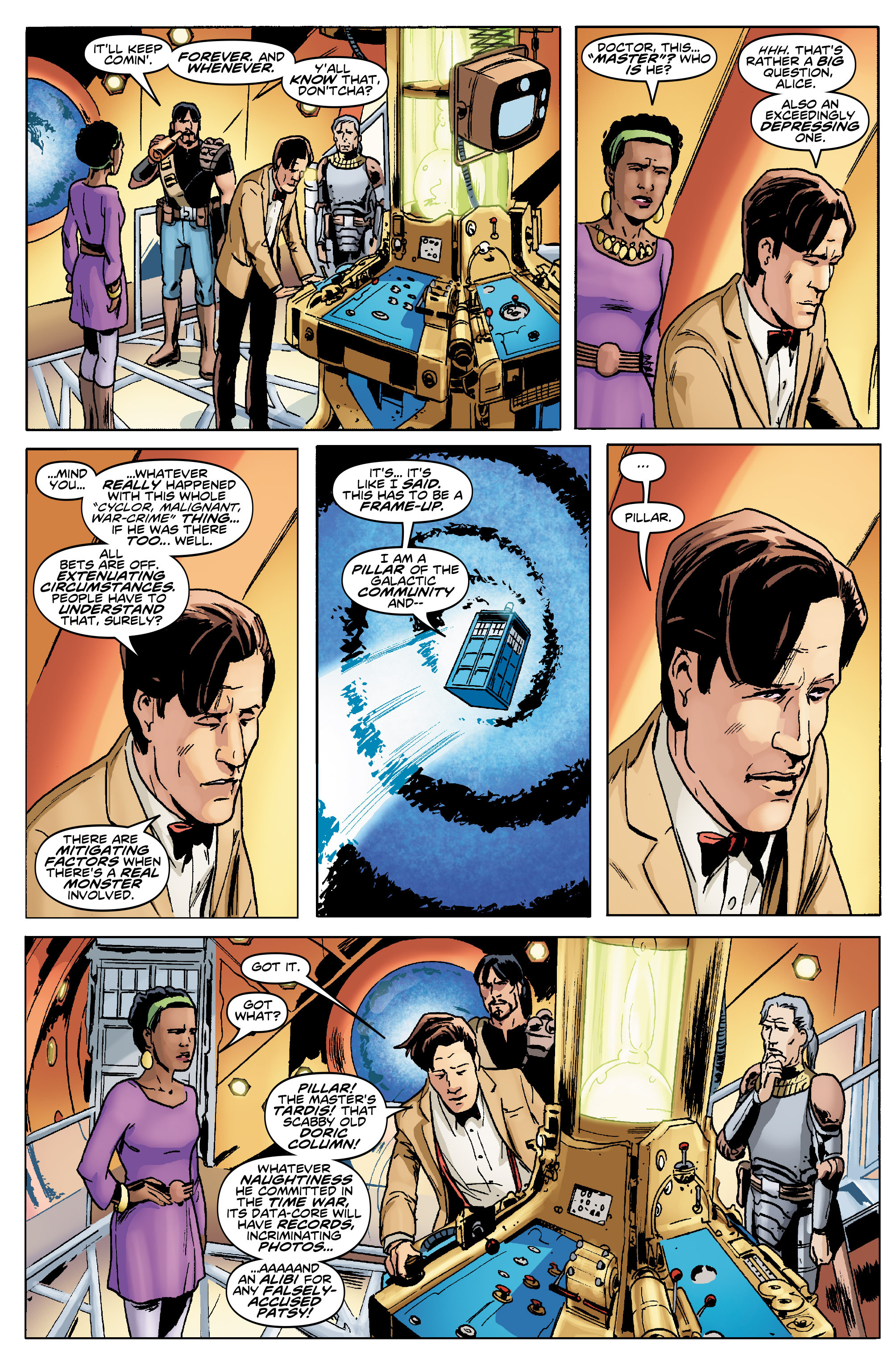 Read online Doctor Who: The Eleventh Doctor Year Two comic -  Issue #5 - 20