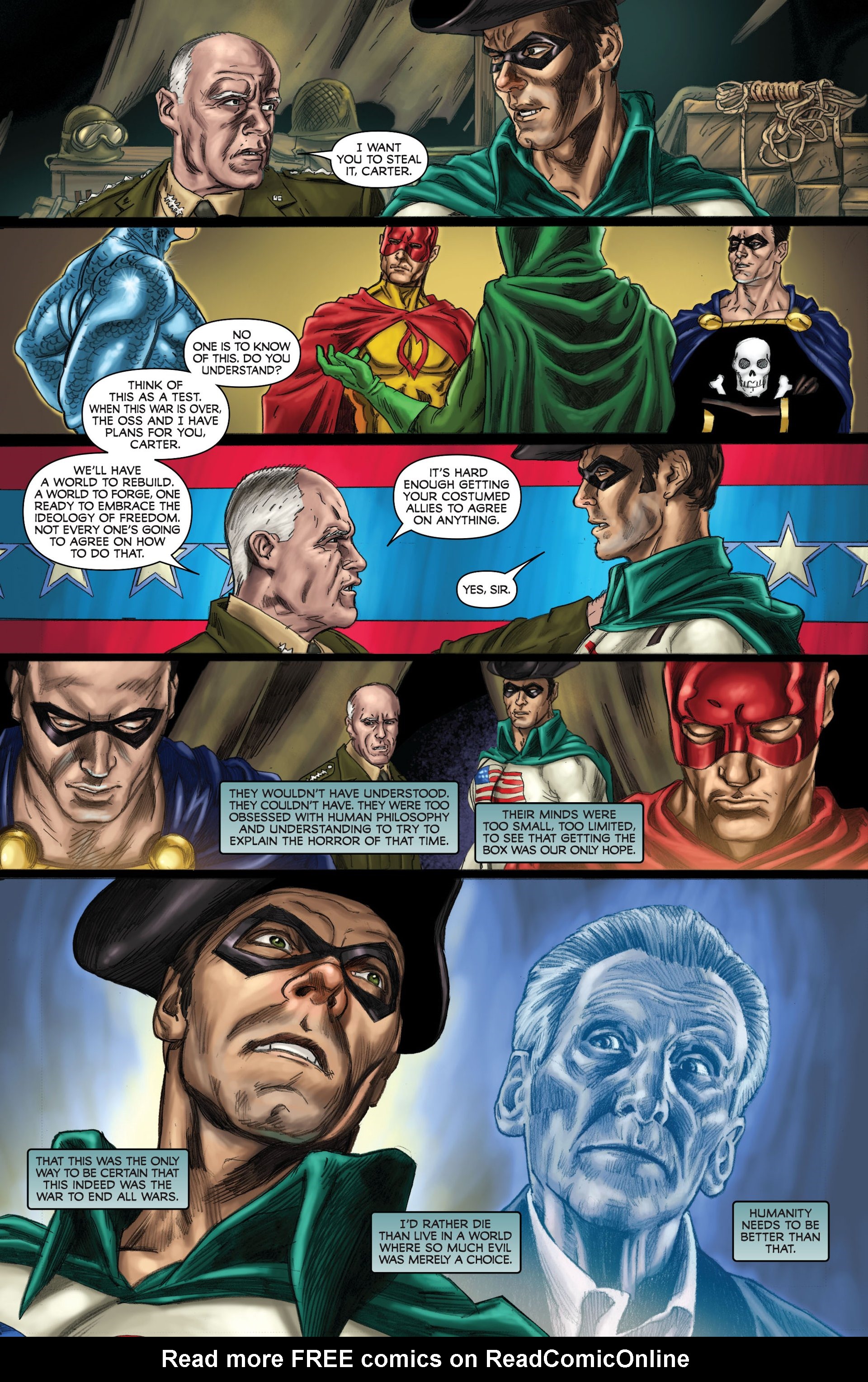 Read online Project Superpowers comic -  Issue #0 - 9