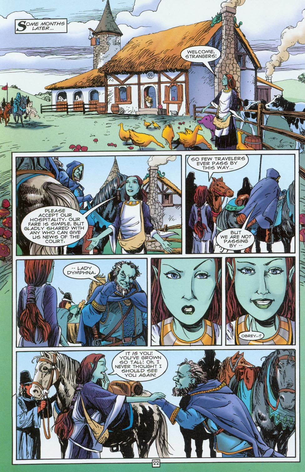 Read online The Books of Faerie: Auberon's Tale comic -  Issue #1 - 22