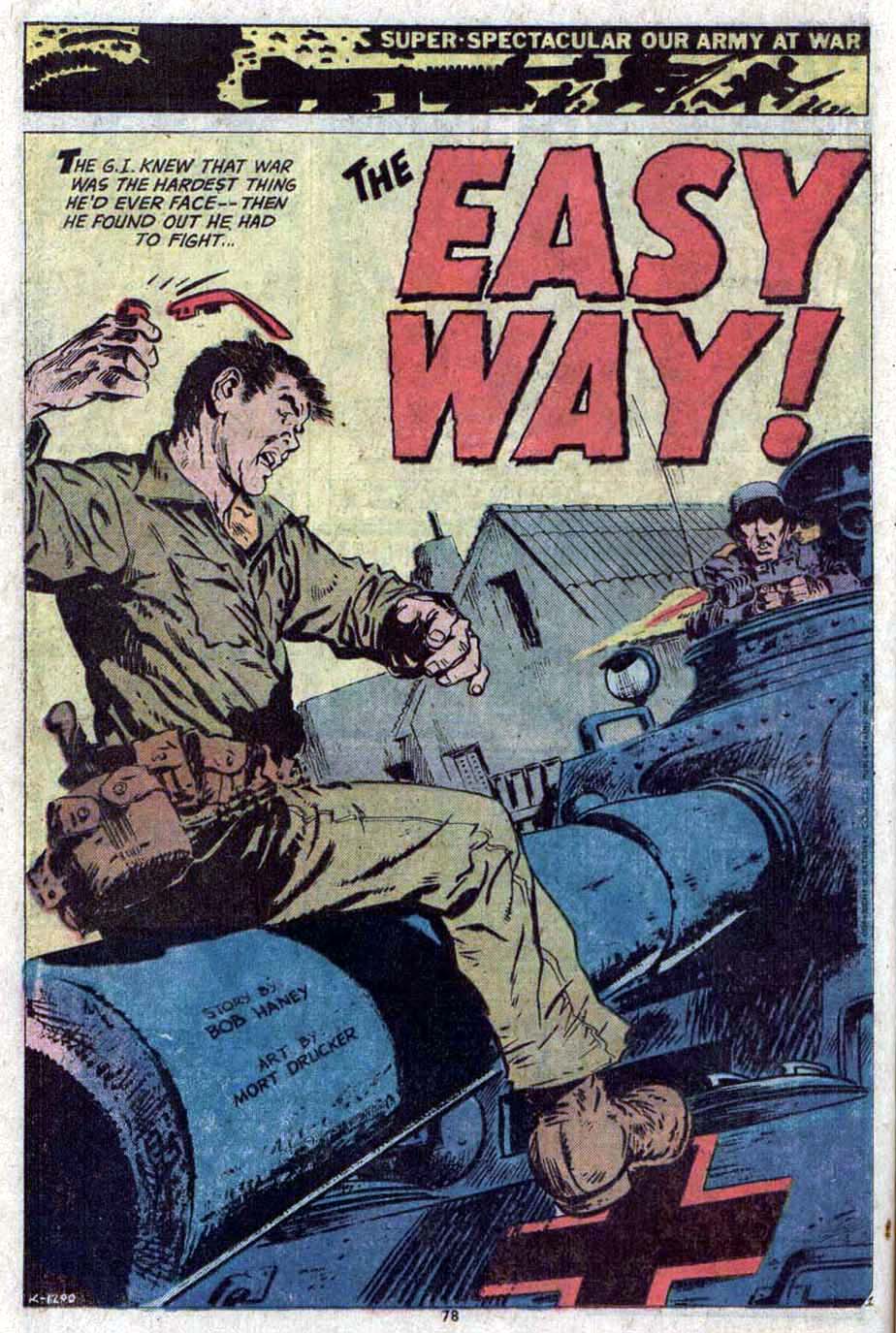 Read online Our Army at War (1952) comic -  Issue #275 - 76