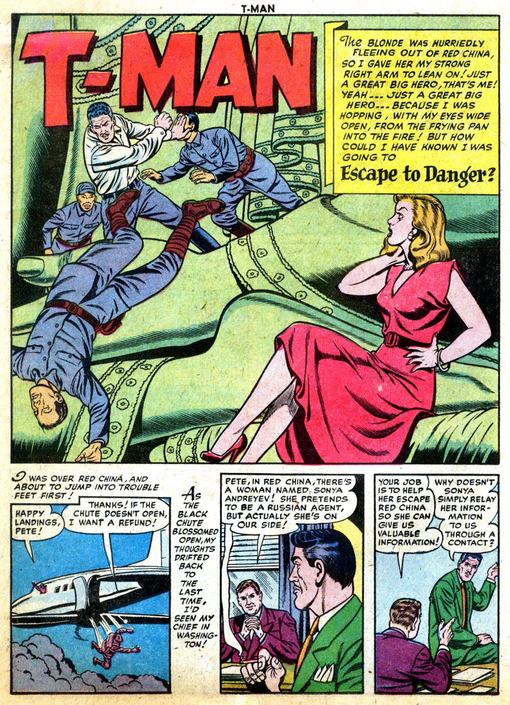 Read online T-Man: World Wide Trouble Shooter comic -  Issue #34 - 18