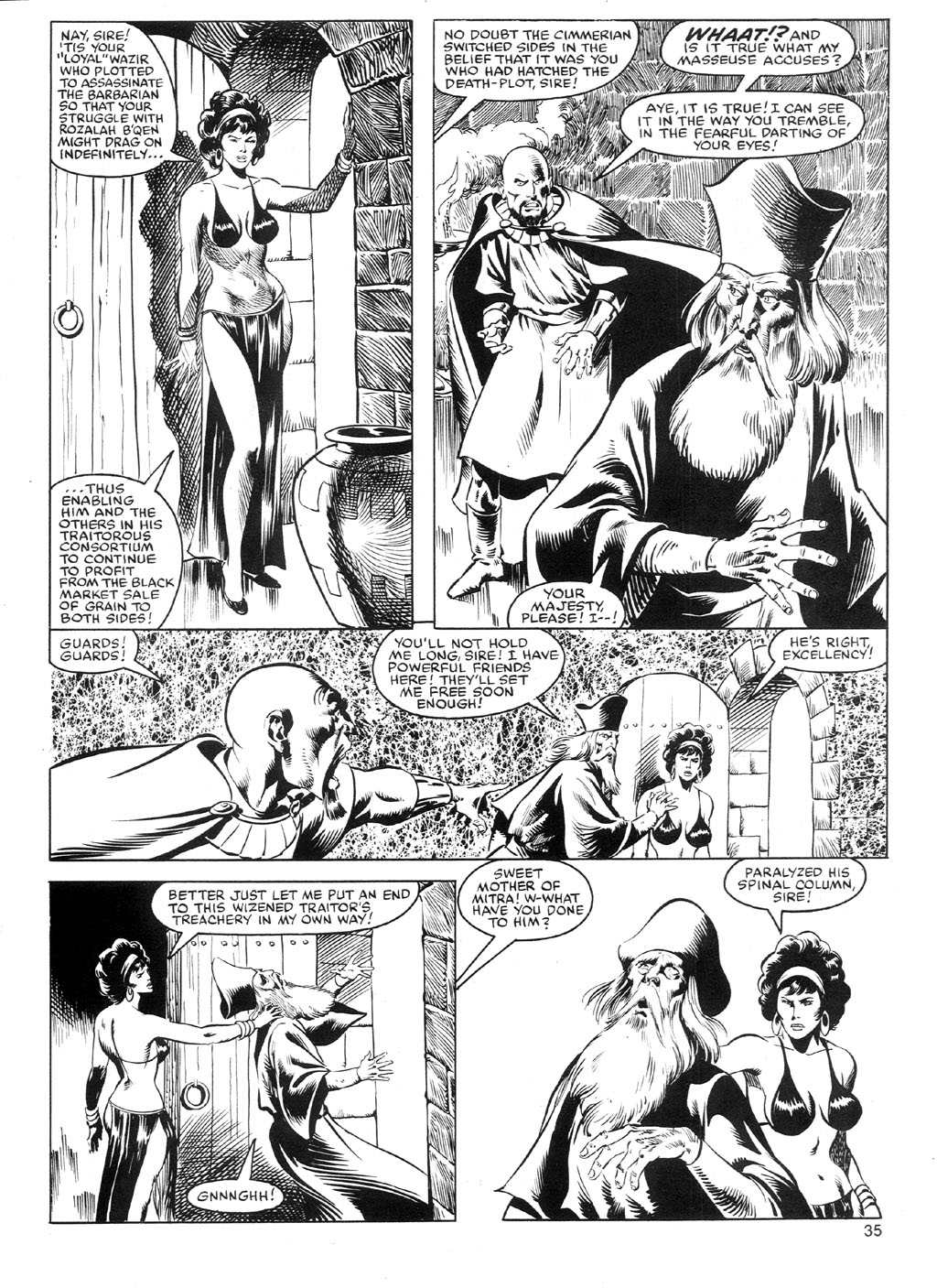 The Savage Sword Of Conan issue 91 - Page 34