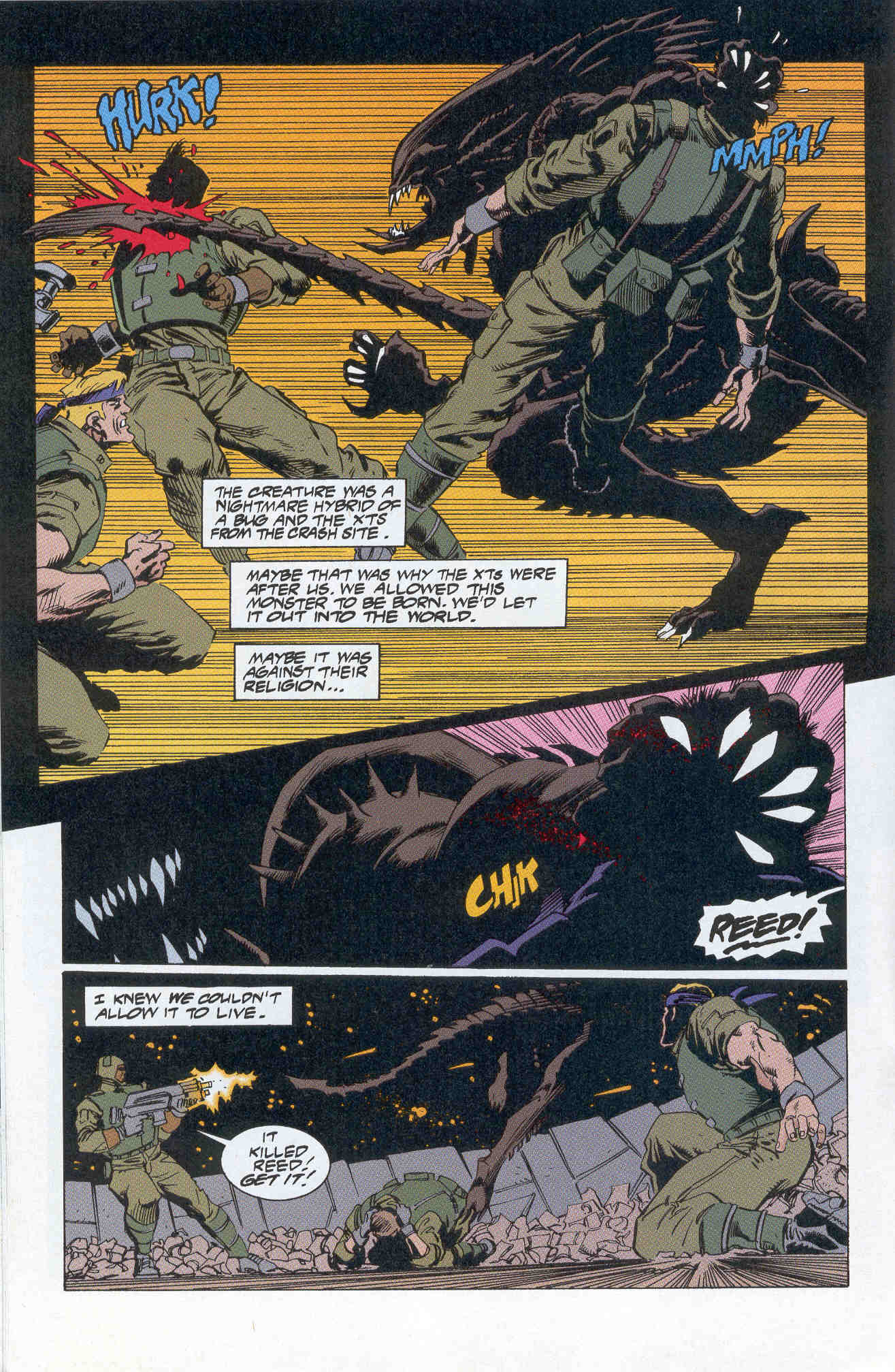 Read online Aliens vs. Predator: Duel comic -  Issue #2 - 20
