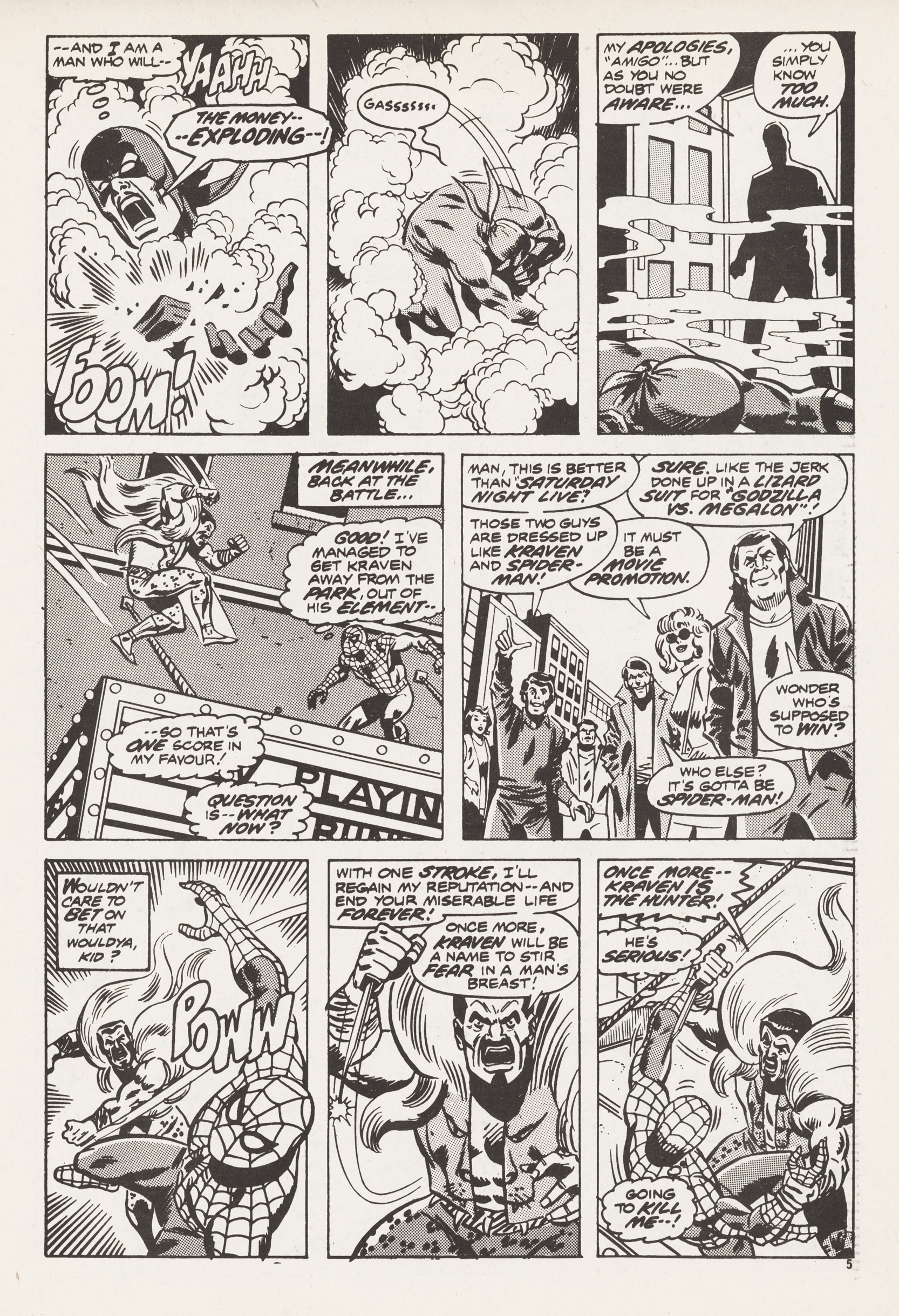 Read online Super Spider-Man and Captain Britain comic -  Issue #232 - 5