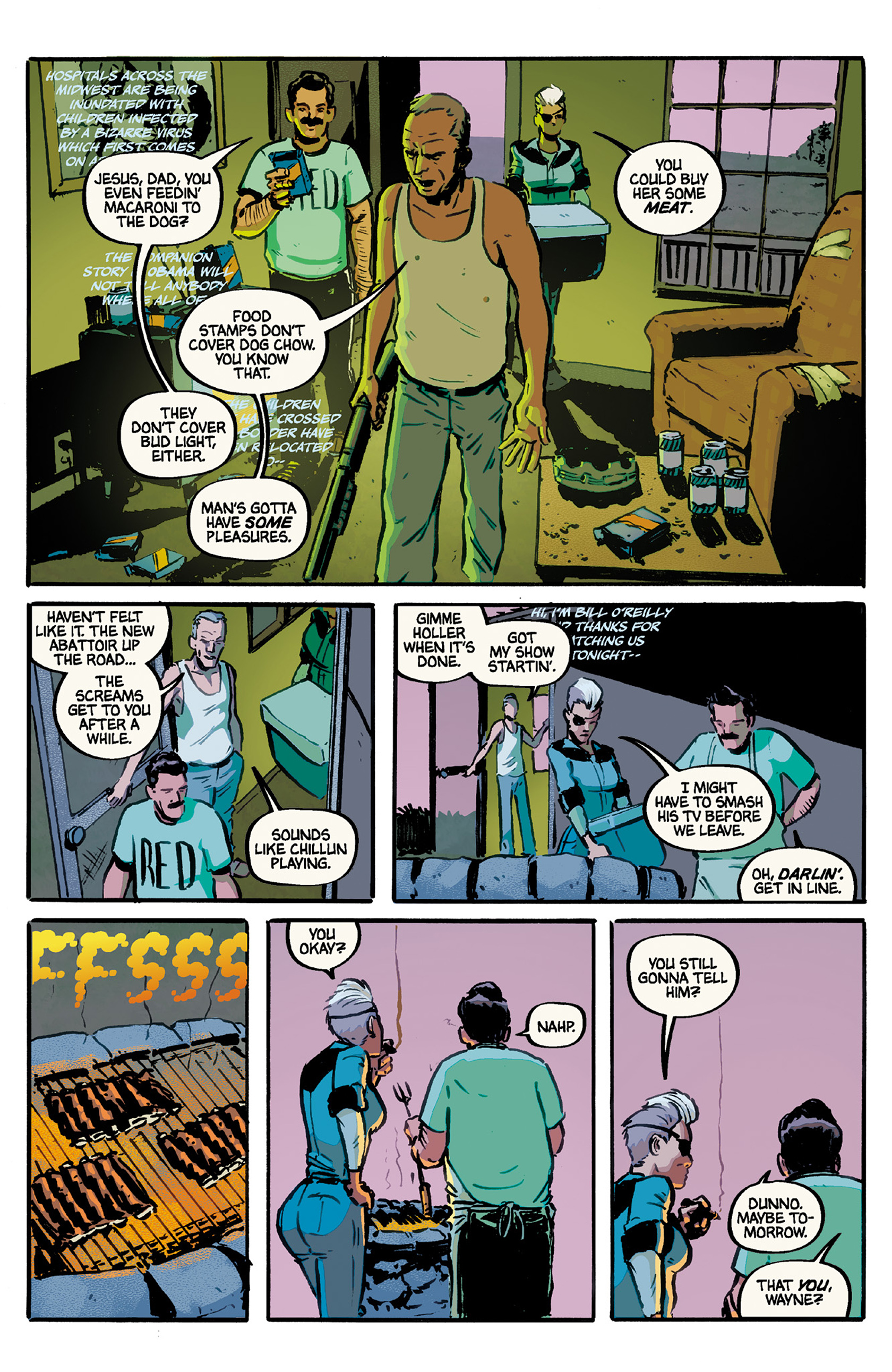 Read online Grindhouse: Drive In, Bleed Out comic -  Issue #3 - 7