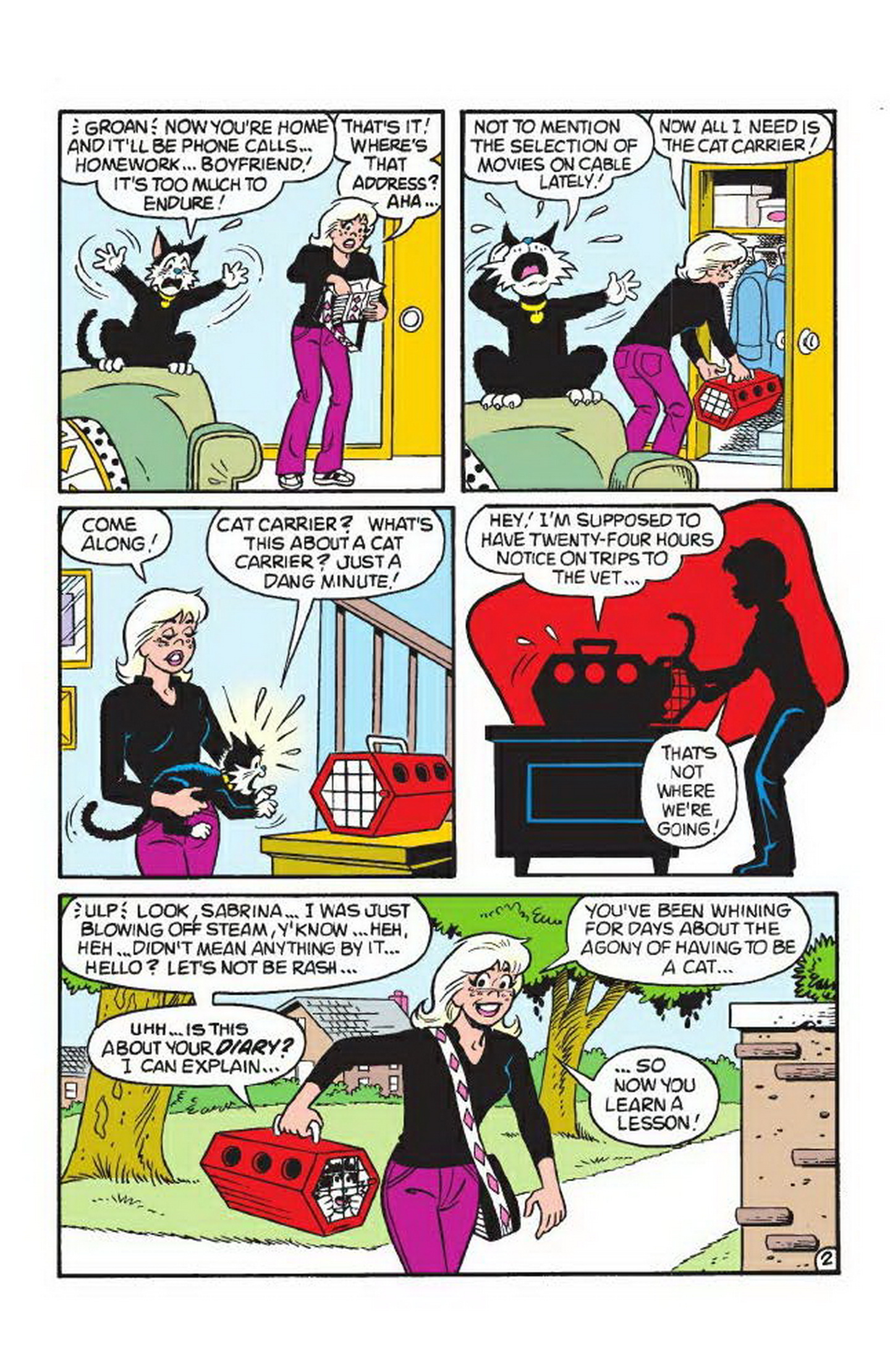 Read online Sabrina the Teenage Witch: 50 Magical Stories comic -  Issue # TPB (Part 1) - 77
