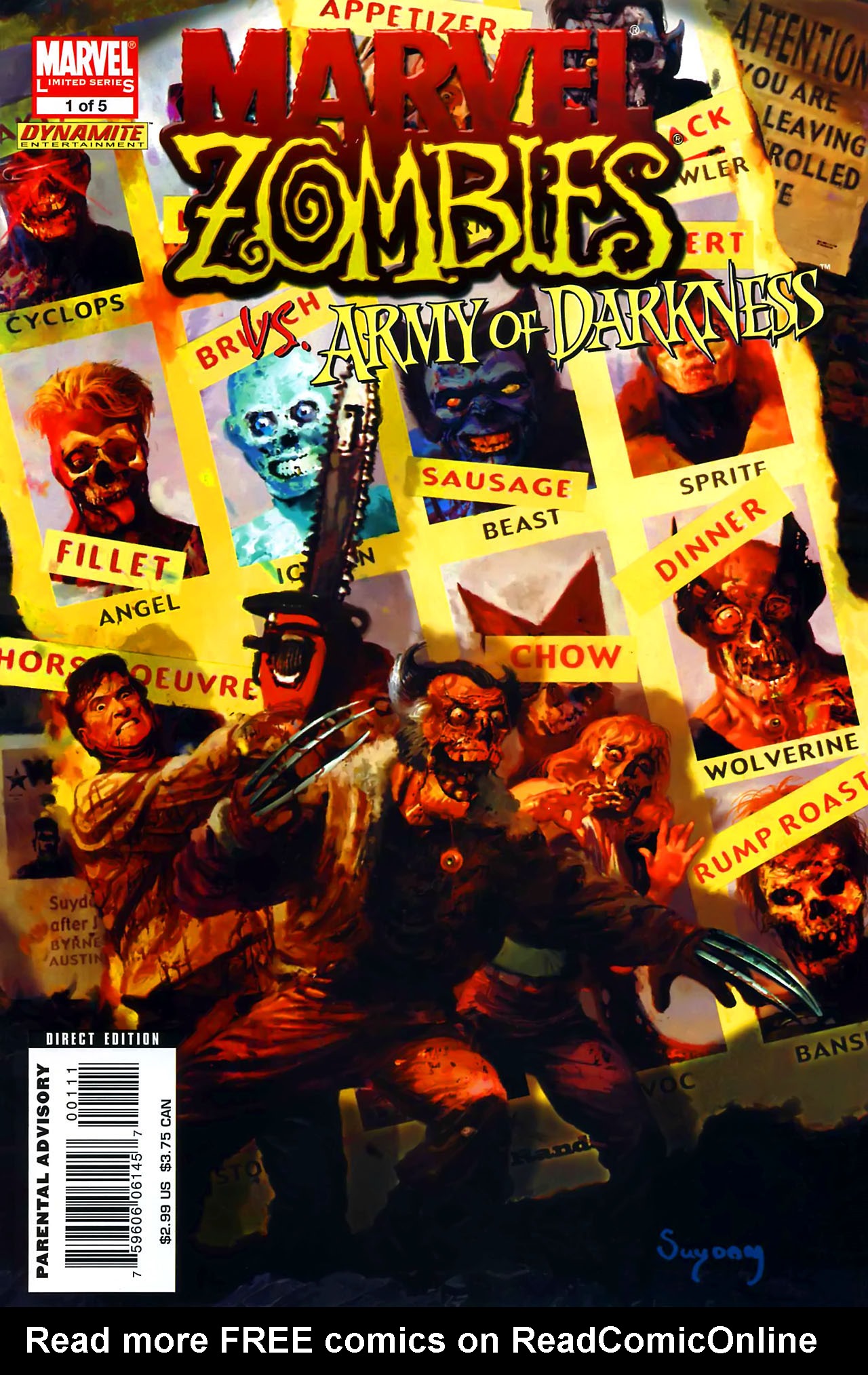 Marvel Zombies/Army of Darkness 1 Page 1