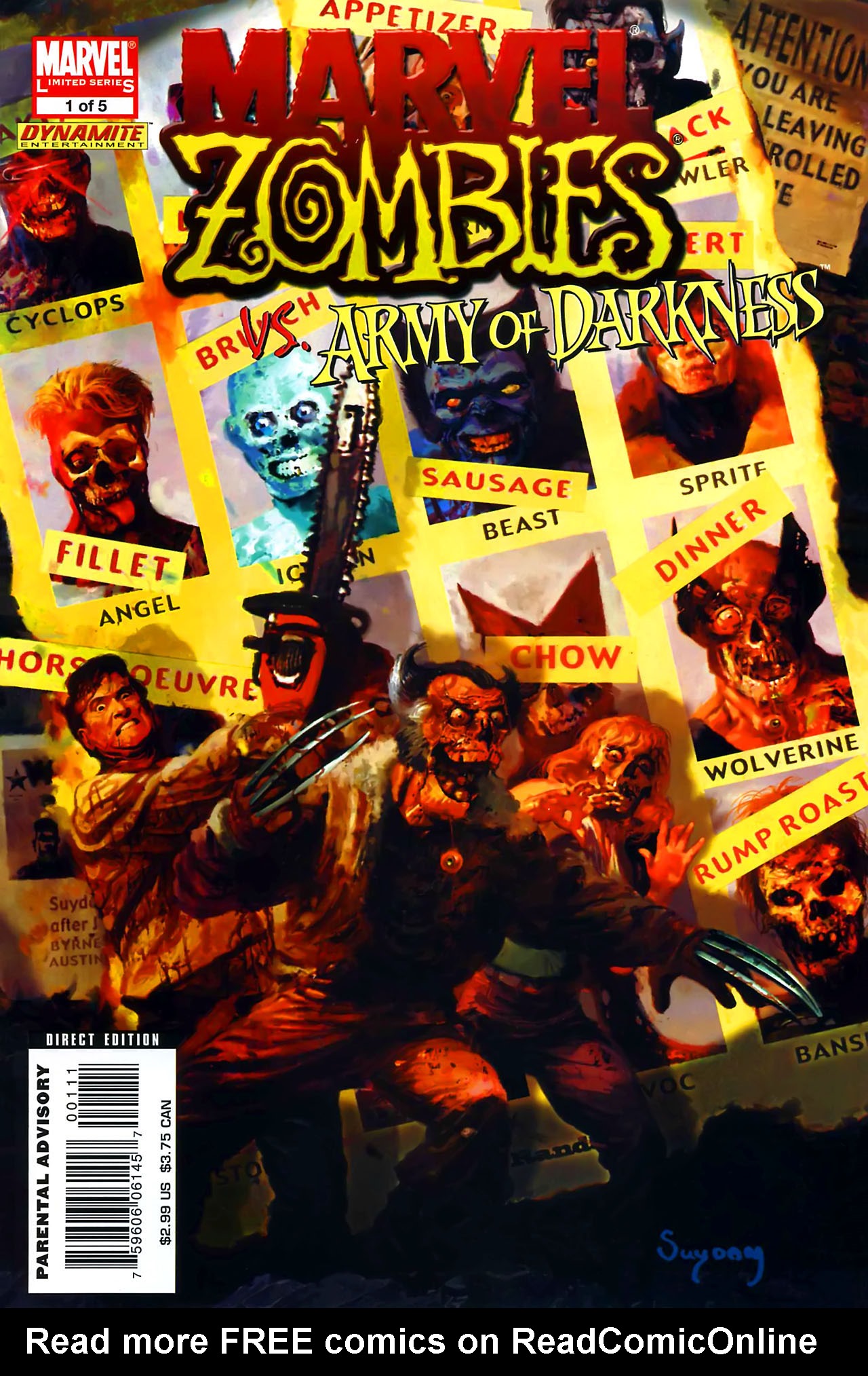 Marvel Zombies/Army of Darkness Read All Comics Online For Free