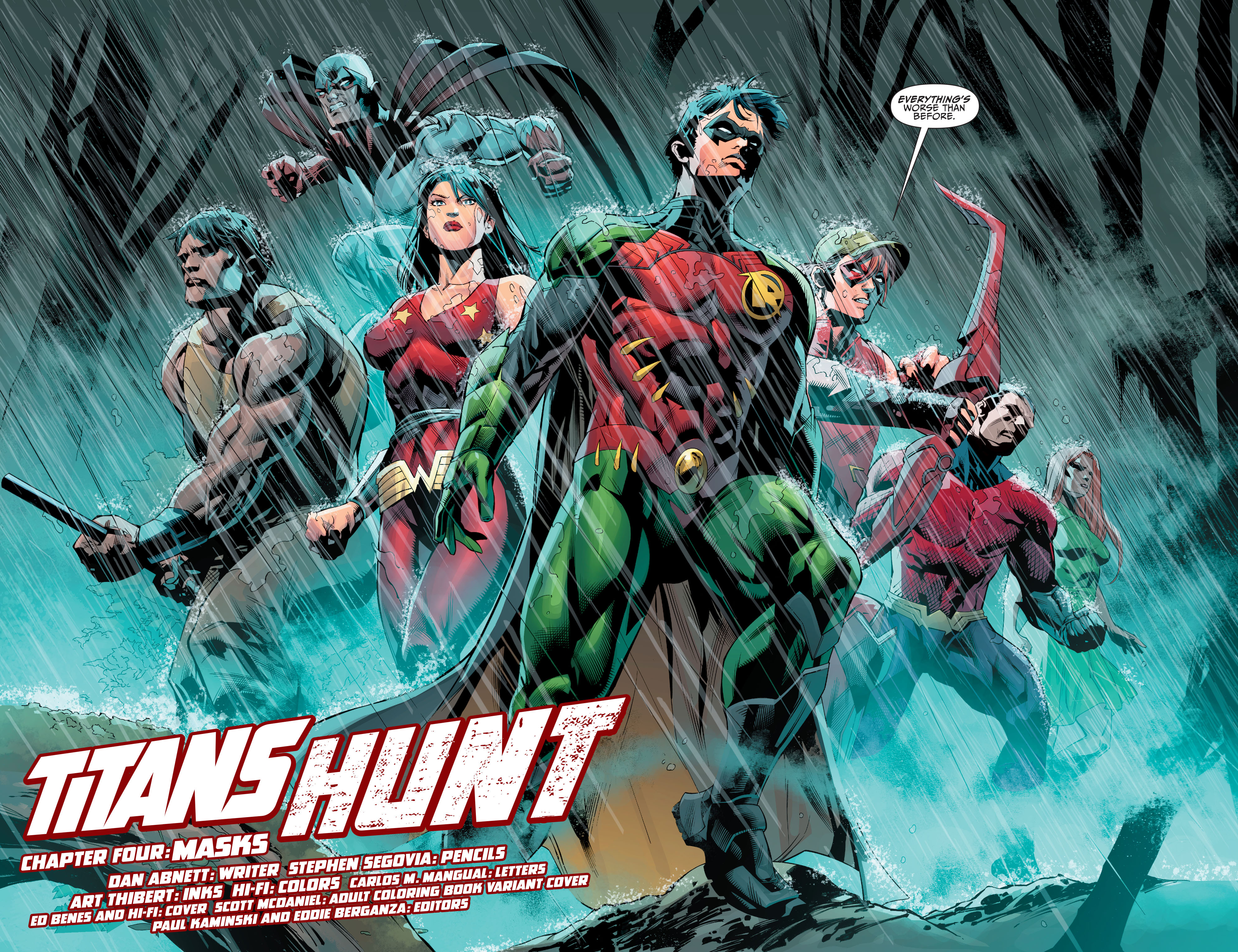 Read online Titans Hunt comic -  Issue #4 - 5