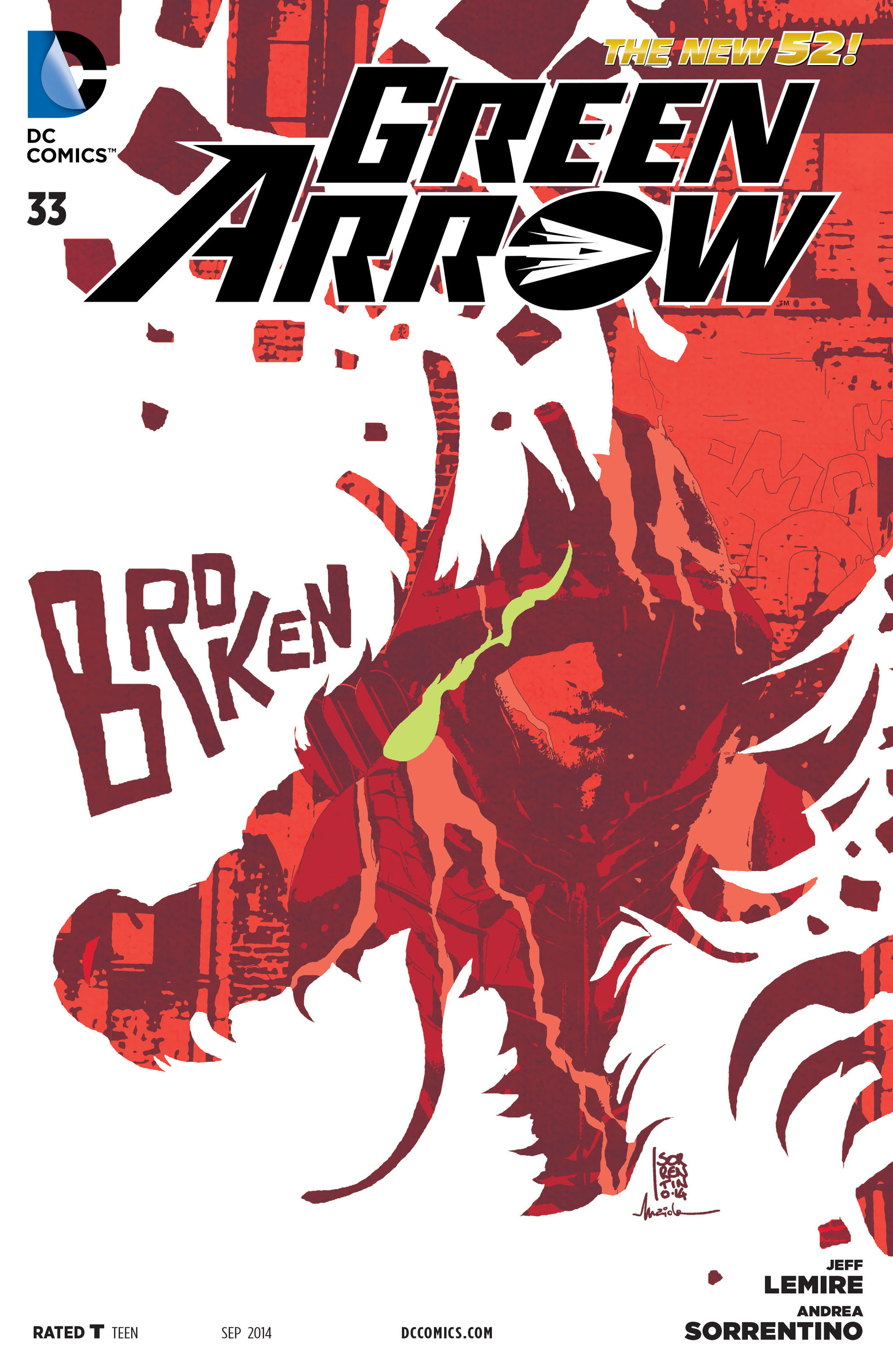 Read online Green Arrow (2011) comic -  Issue #33 - 1