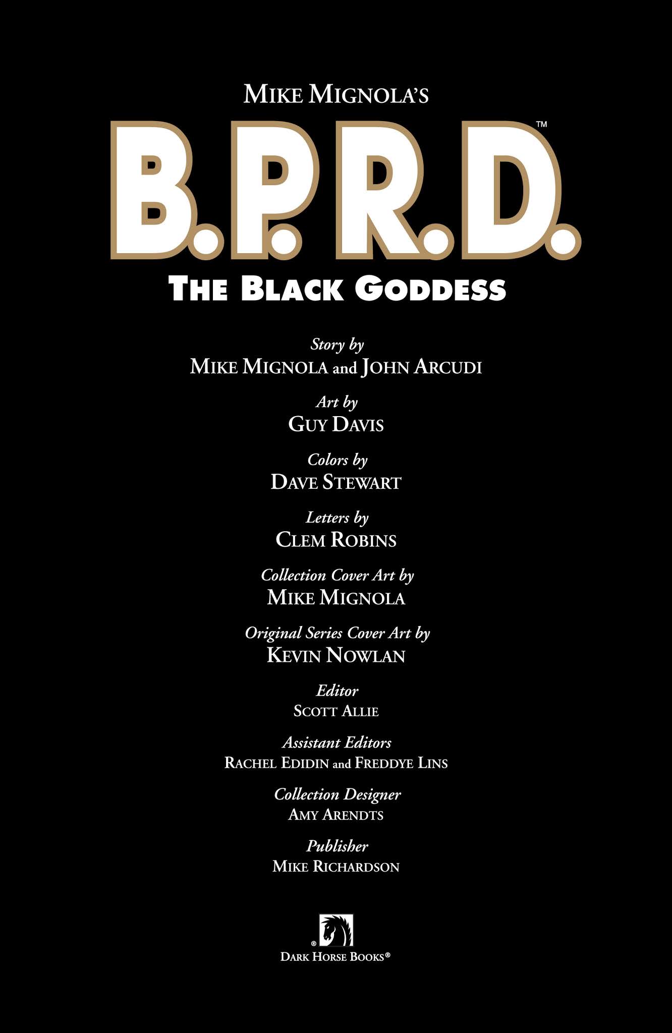 Read online B.P.R.D.: The Black Goddess comic -  Issue # TPB - 5
