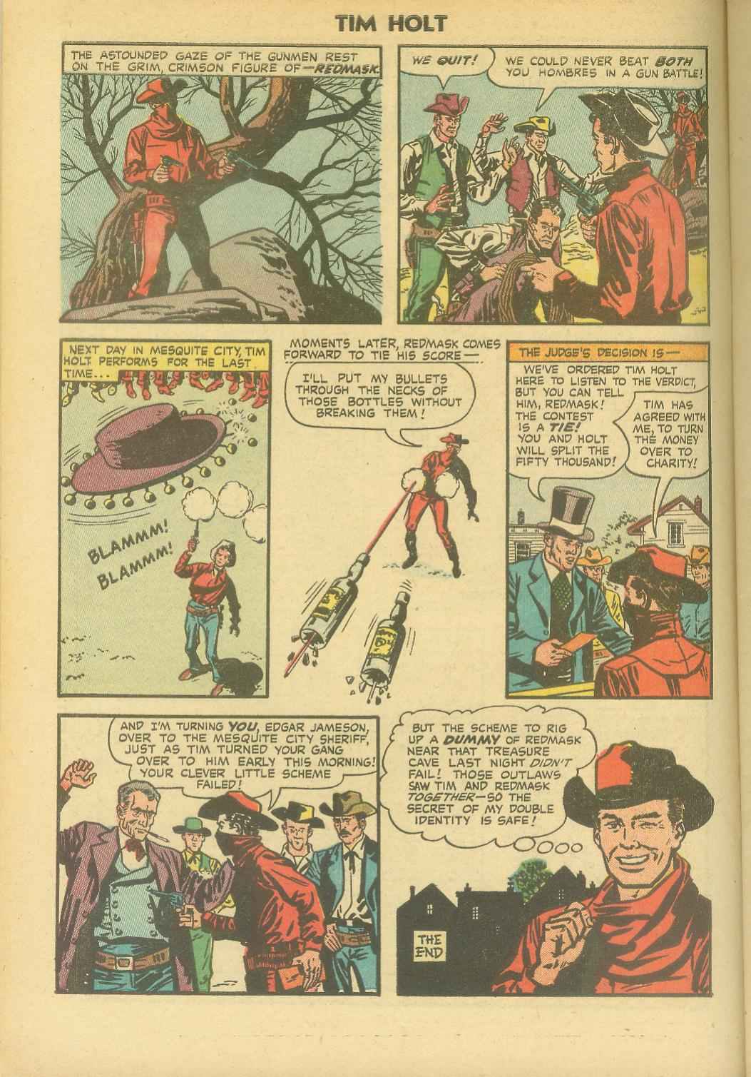 Read online Tim Holt comic -  Issue #36 - 10