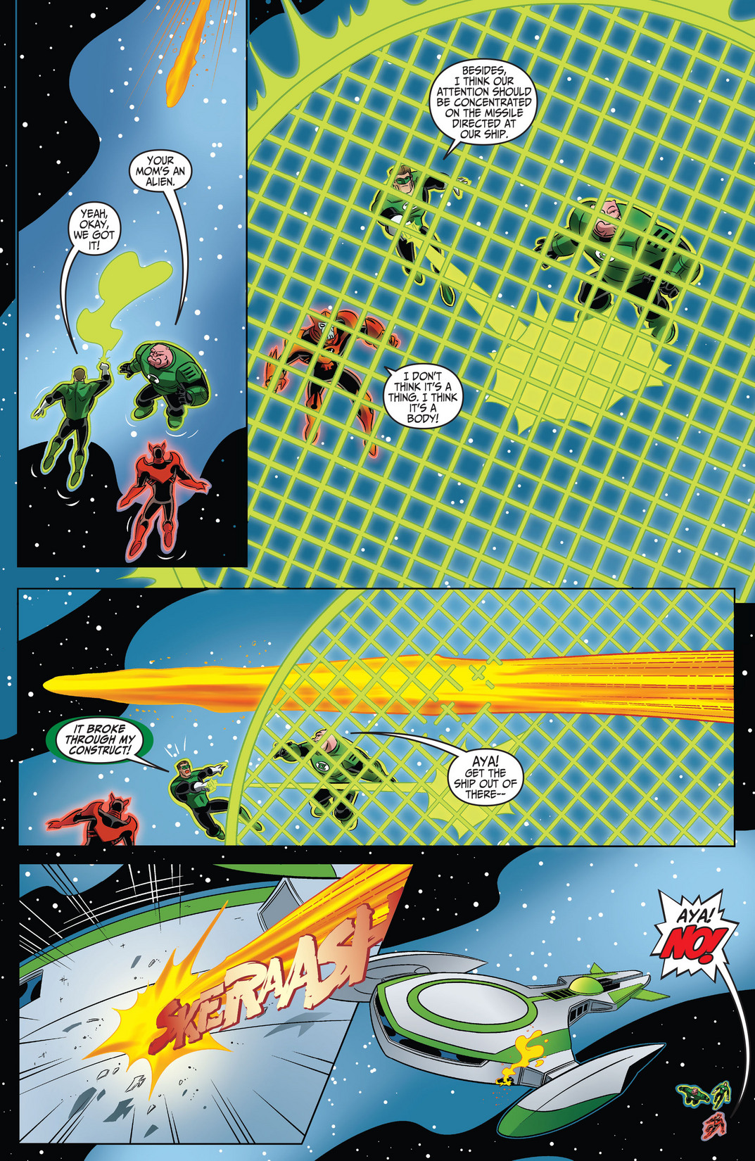 Read online Green Lantern: The Animated Series comic -  Issue #7 - 9