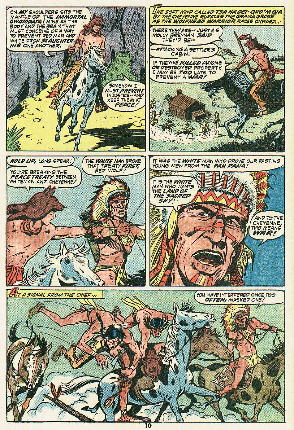 Read online Red Wolf (1972) comic -  Issue #5 - 8