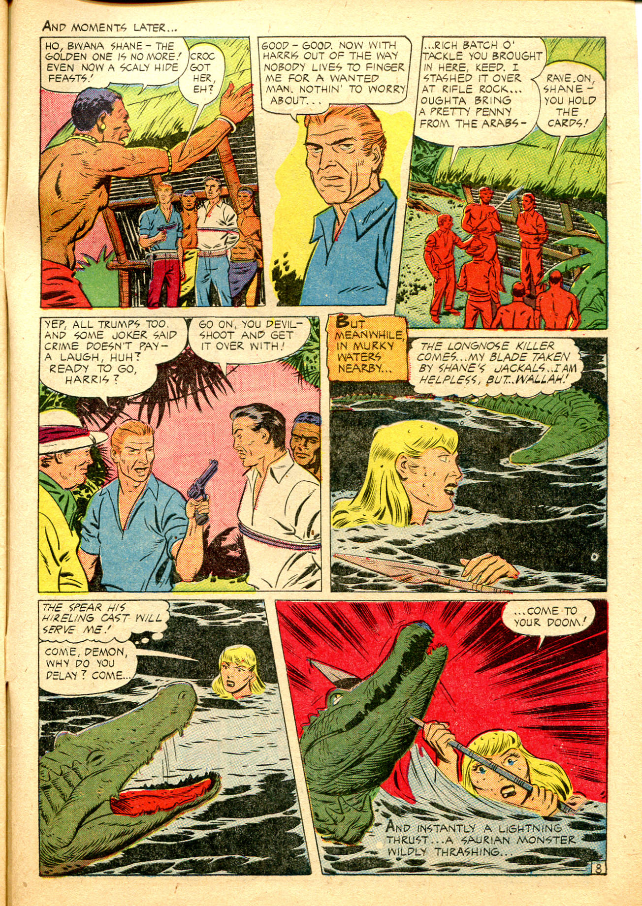 Read online Jungle Comics comic -  Issue #137 - 47