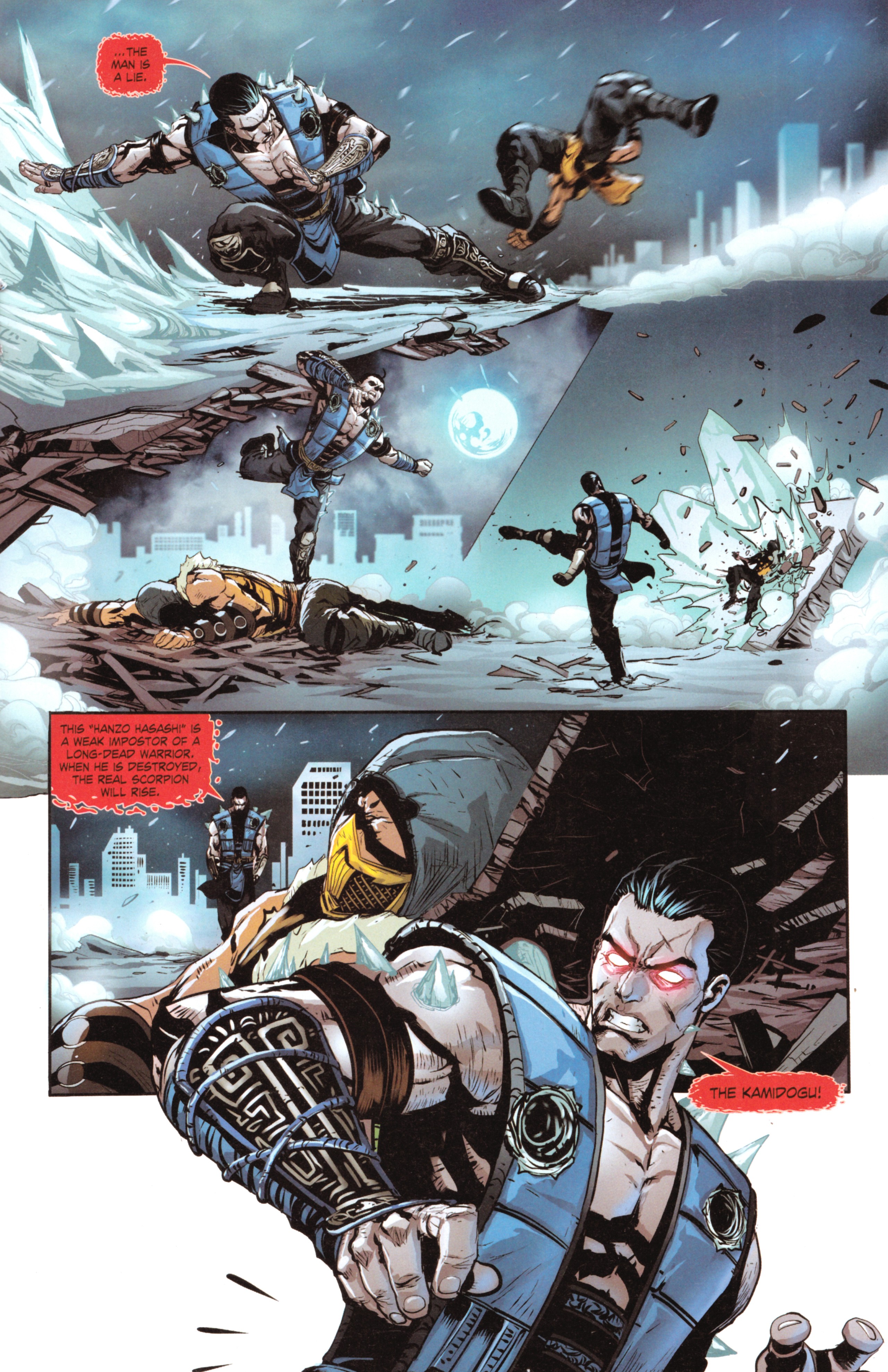 Read online Mortal Kombat X [II] comic -  Issue #5 - 21