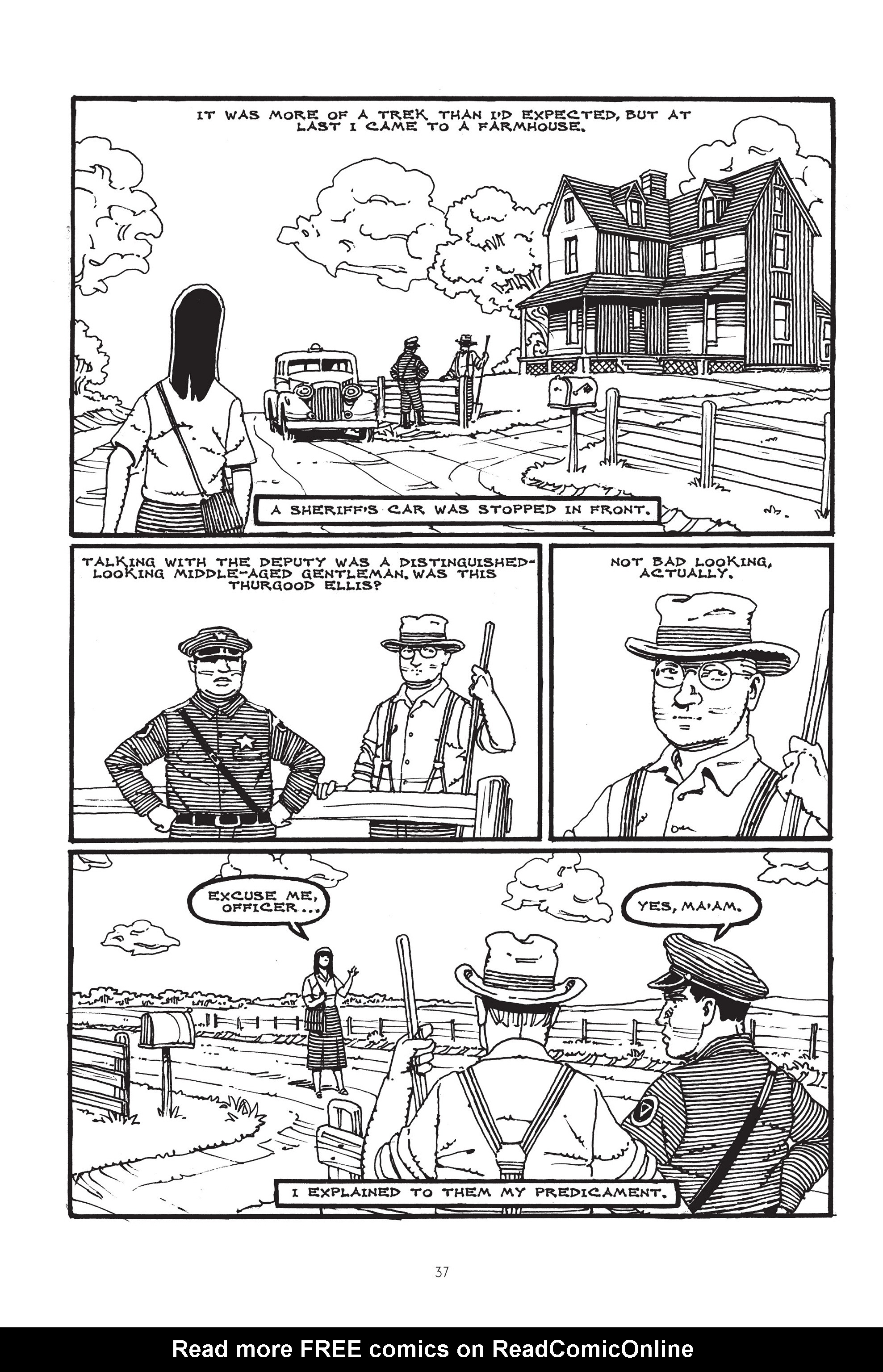 Read online Louise Brooks: Detective comic -  Issue # TPB - 38