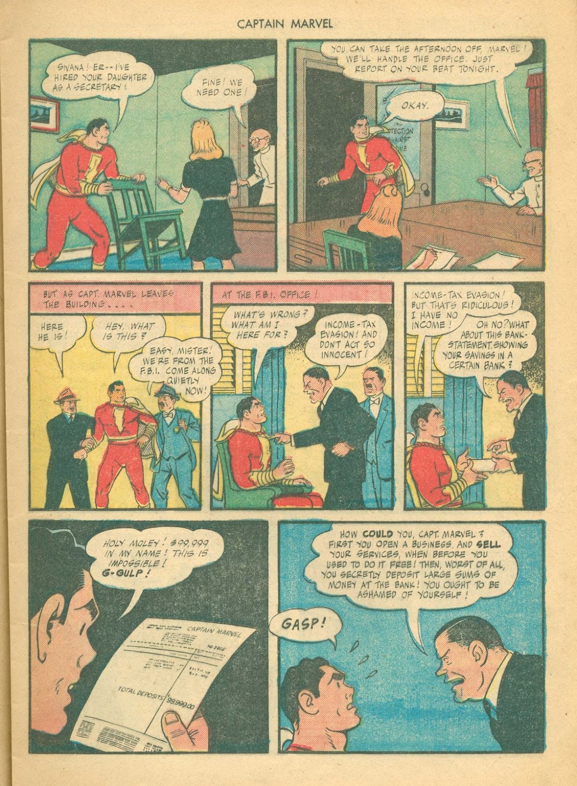 Captain Marvel Adventures issue 48 - Page 9
