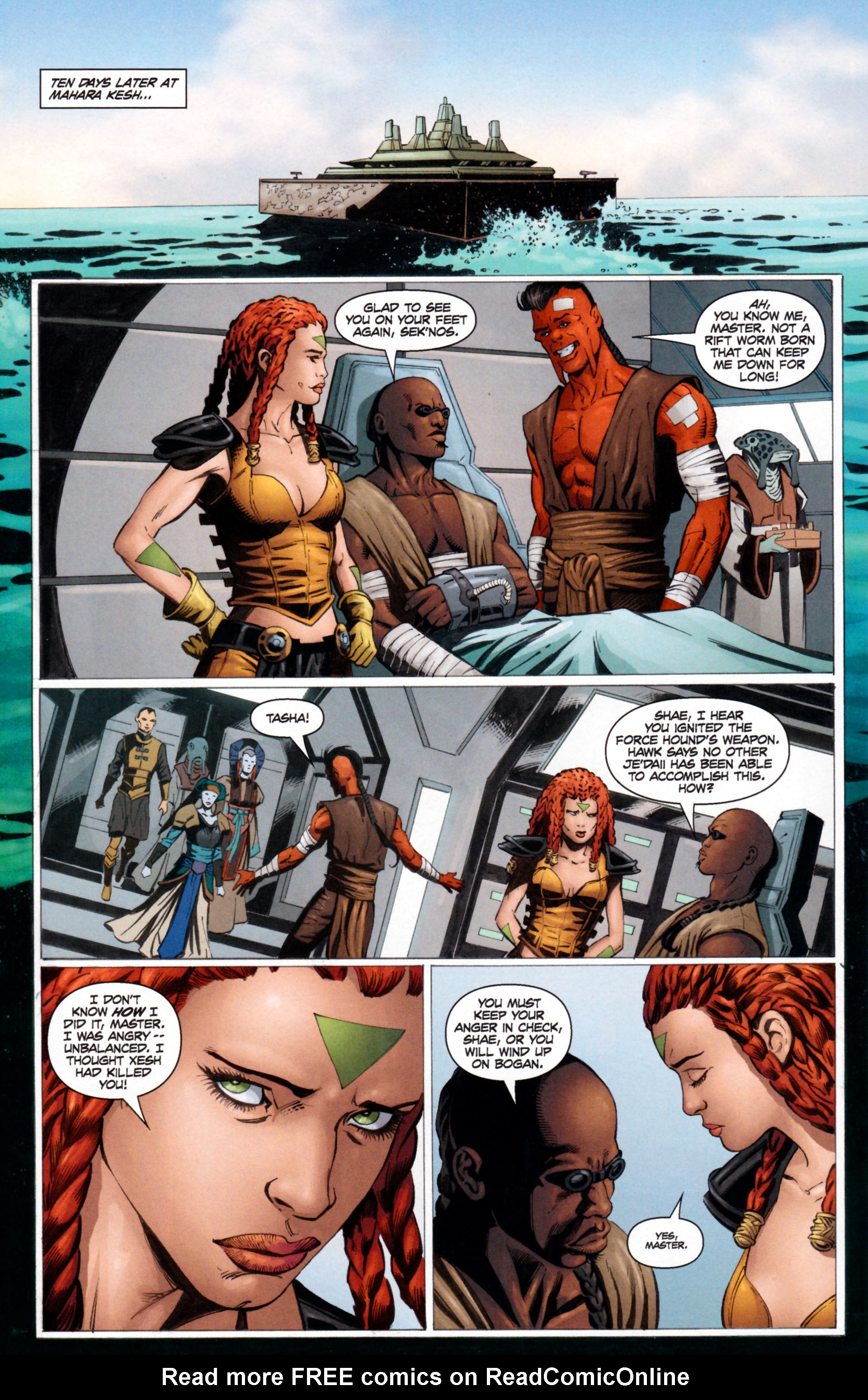 Read online Star Wars: Dawn Of The Jedi - Force Storm comic -  Issue #5 - 22