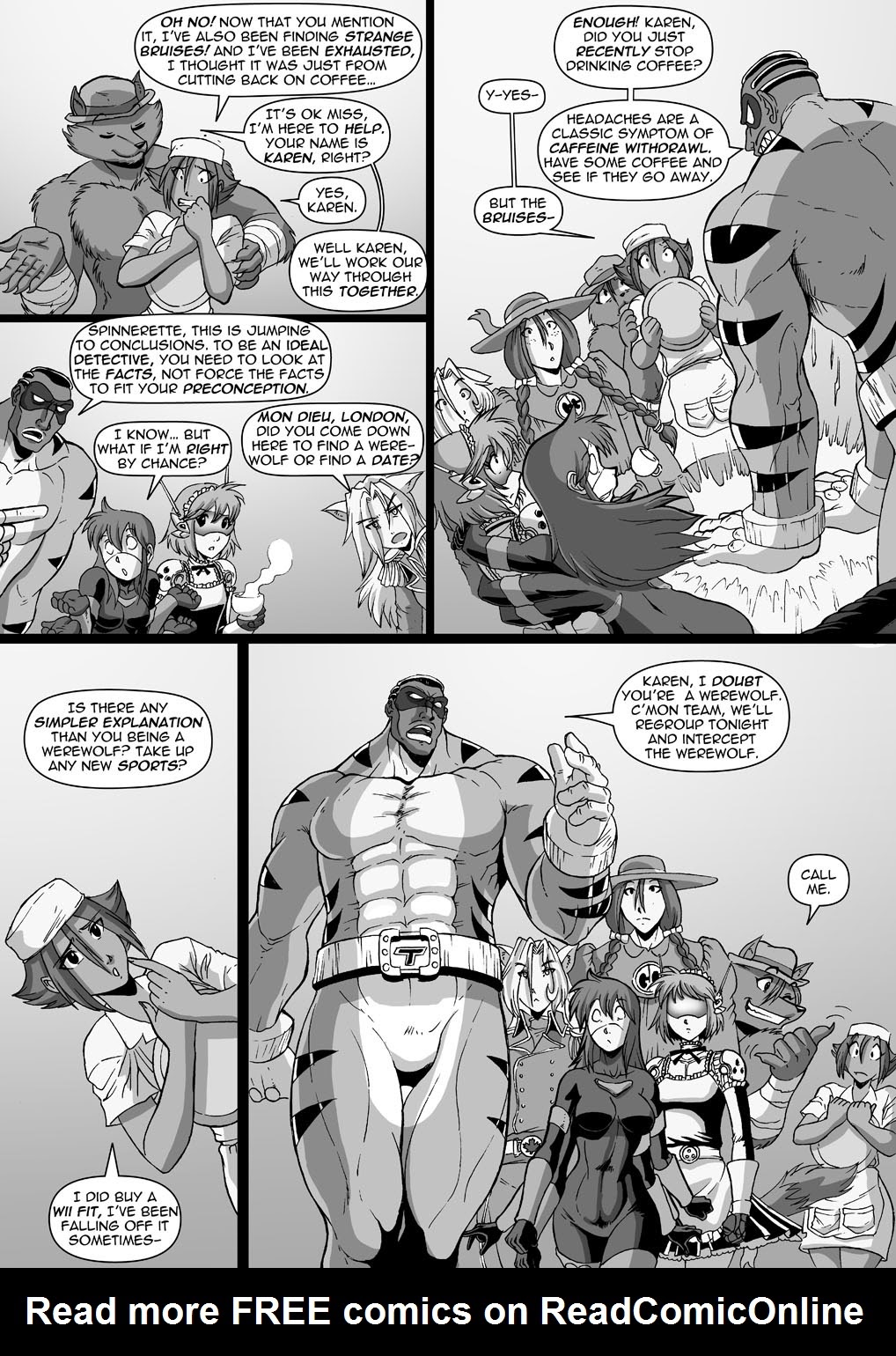 Read online Spinnerette comic -  Issue #4 - 19