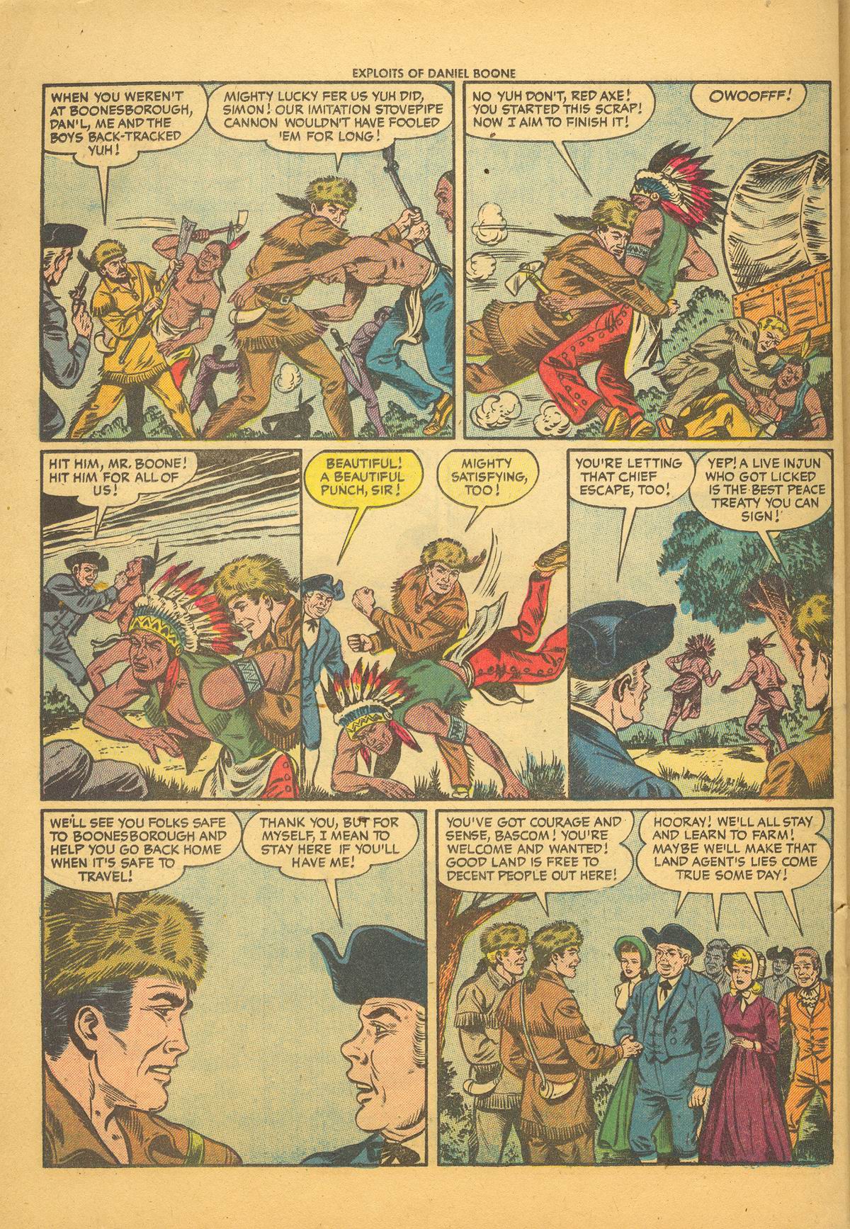 Read online Exploits of Daniel Boone comic -  Issue #4 - 26