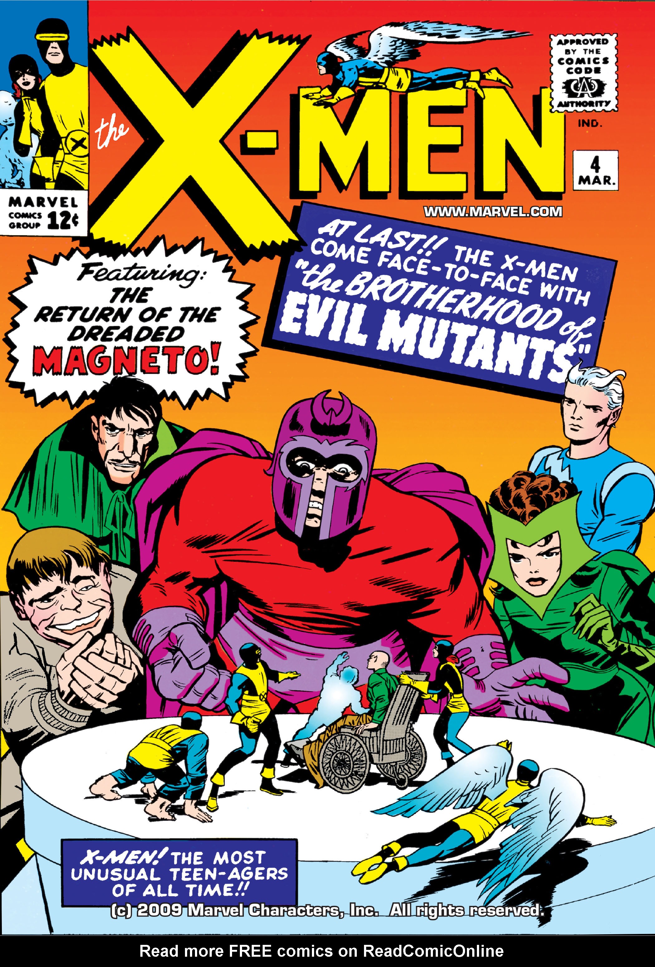 Read online Uncanny X-Men (1963) comic -  Issue #4 - 1