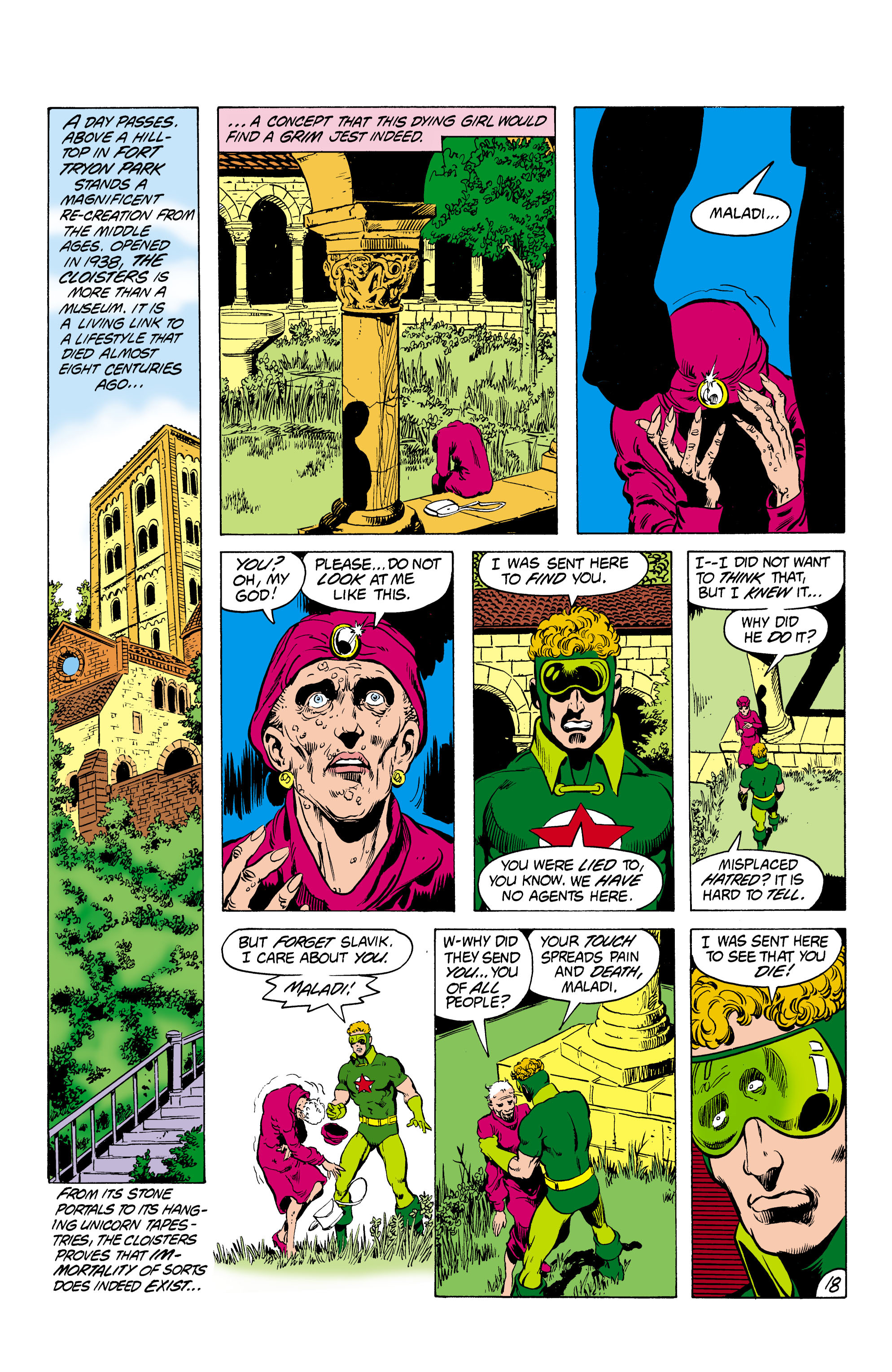 Read online The New Teen Titans (1980) comic -  Issue #18 - 19
