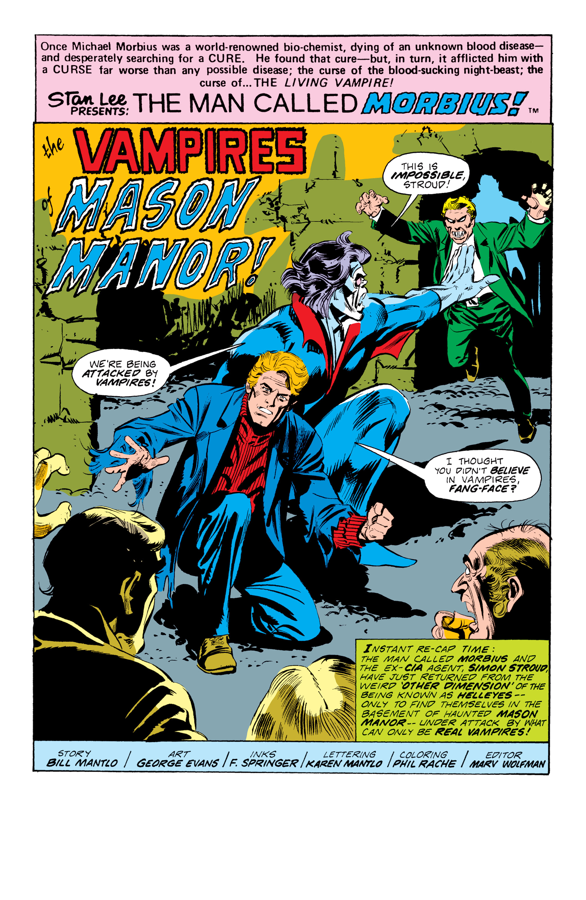 Read online Morbius Epic Collection comic -  Issue # The End of A Living Vampire (Part 1) - 62