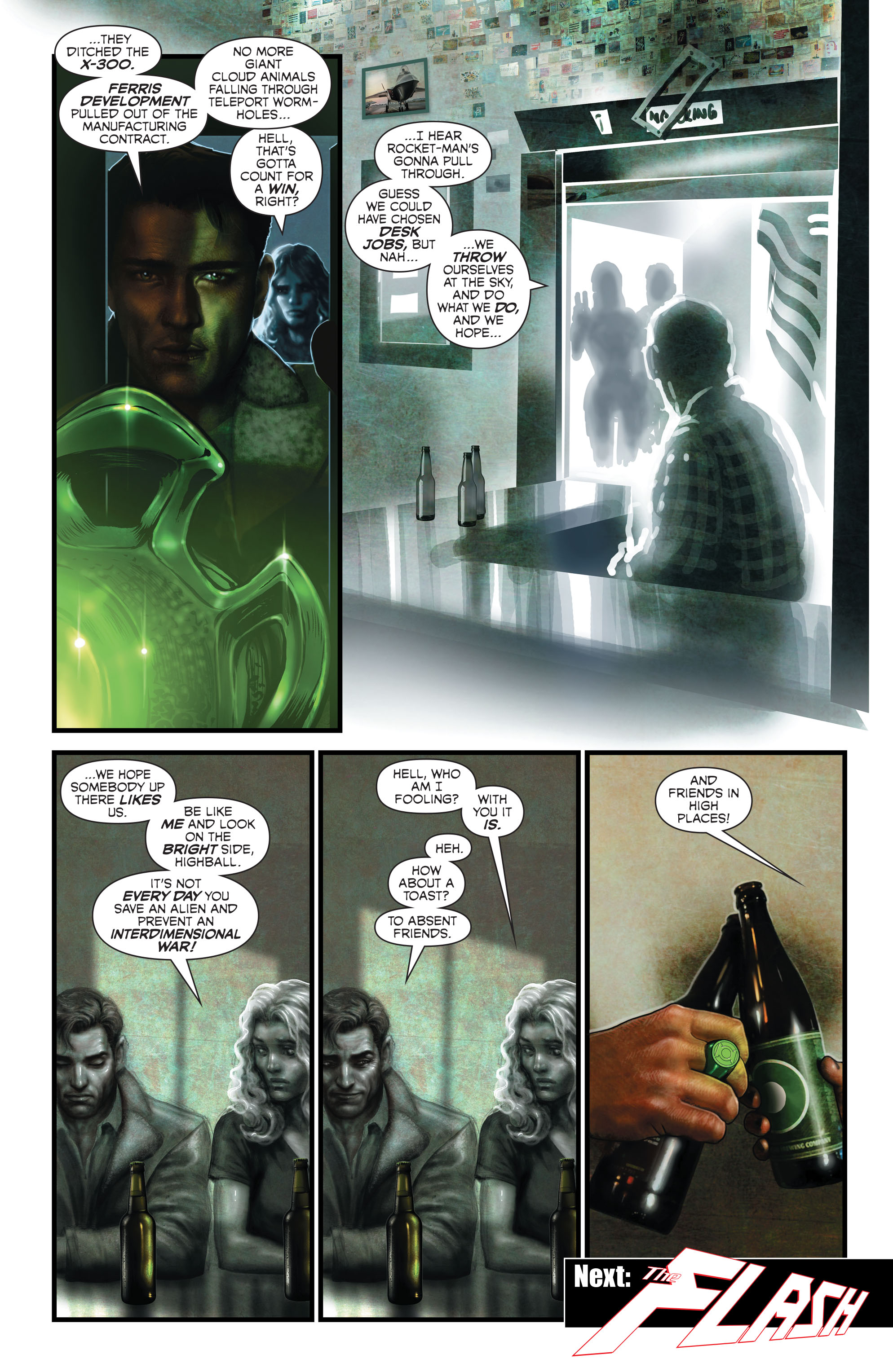 Read online The Green Lantern Season Two comic -  Issue #3 - 23