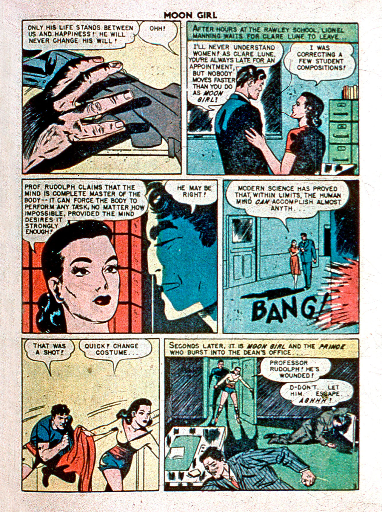 Read online Moon Girl (1947) comic -  Issue #5 - 29