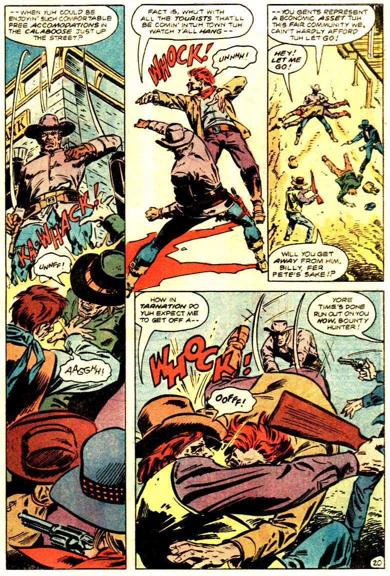 Read online Jonah Hex (1977) comic -  Issue #66 - 21