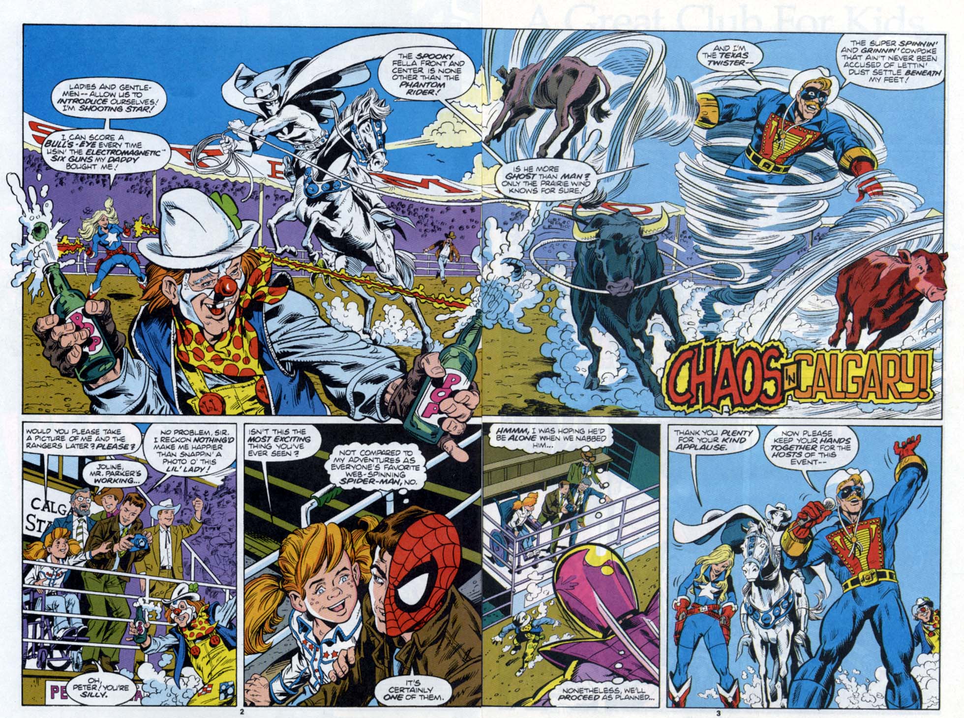 Read online The Amazing Spider-Man: Chaos in Calgary comic -  Issue # Full - 3