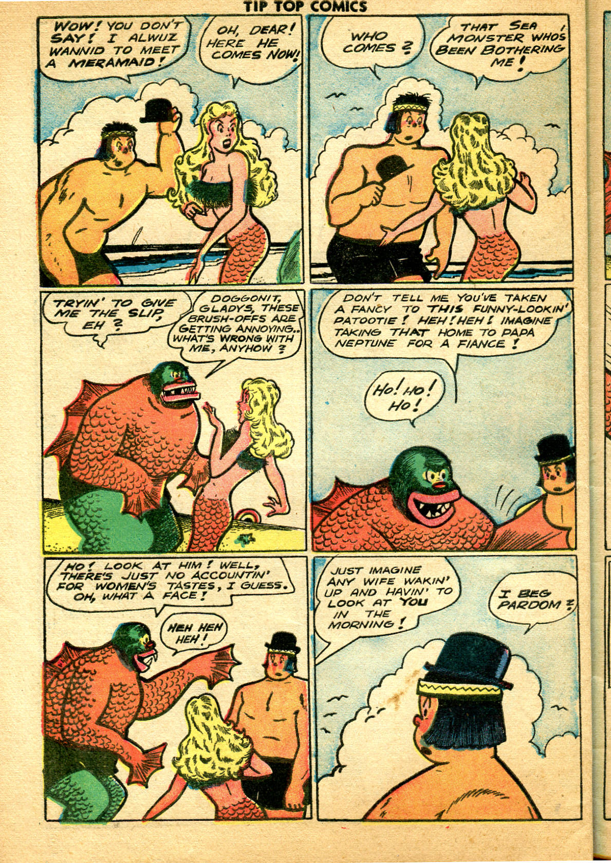 Read online Tip Top Comics comic -  Issue #133 - 42