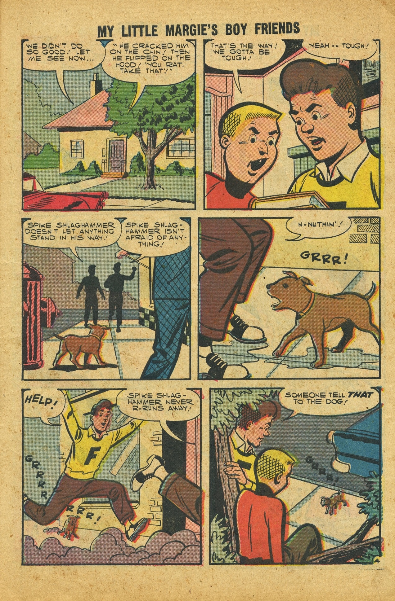 Read online My Little Margie's Boy Friends comic -  Issue #9 - 7