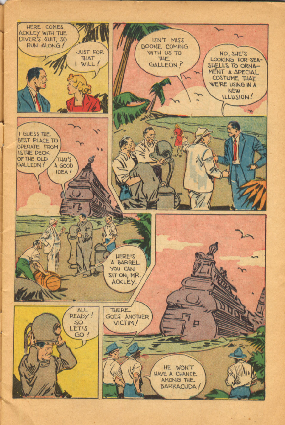 Read online Super-Magician Comics comic -  Issue #50 - 7