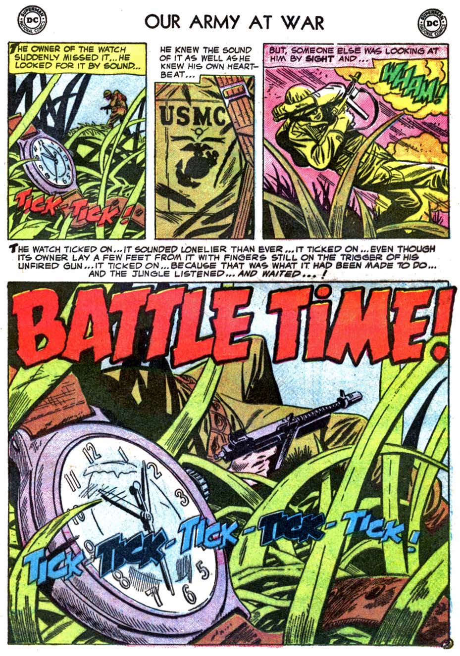 Read online Our Army at War (1952) comic -  Issue #52 - 21