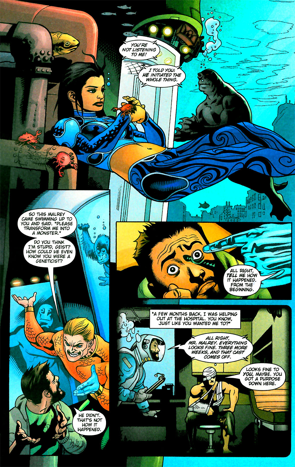 Read online Aquaman (2003) comic -  Issue #28 - 19