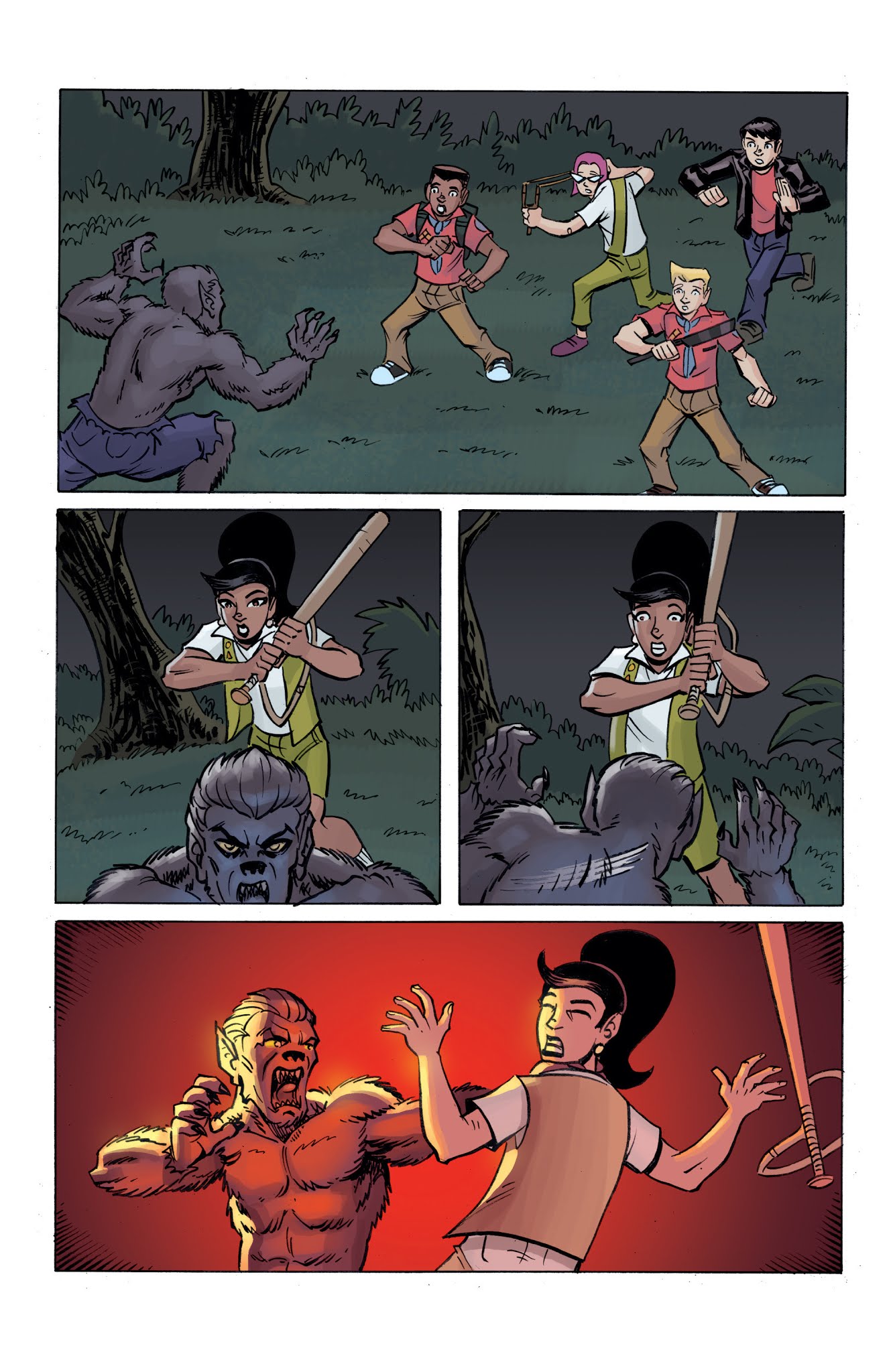 Read online Ghoul Scouts: I Was A Tweenage Werewolf! comic -  Issue #4 - 21
