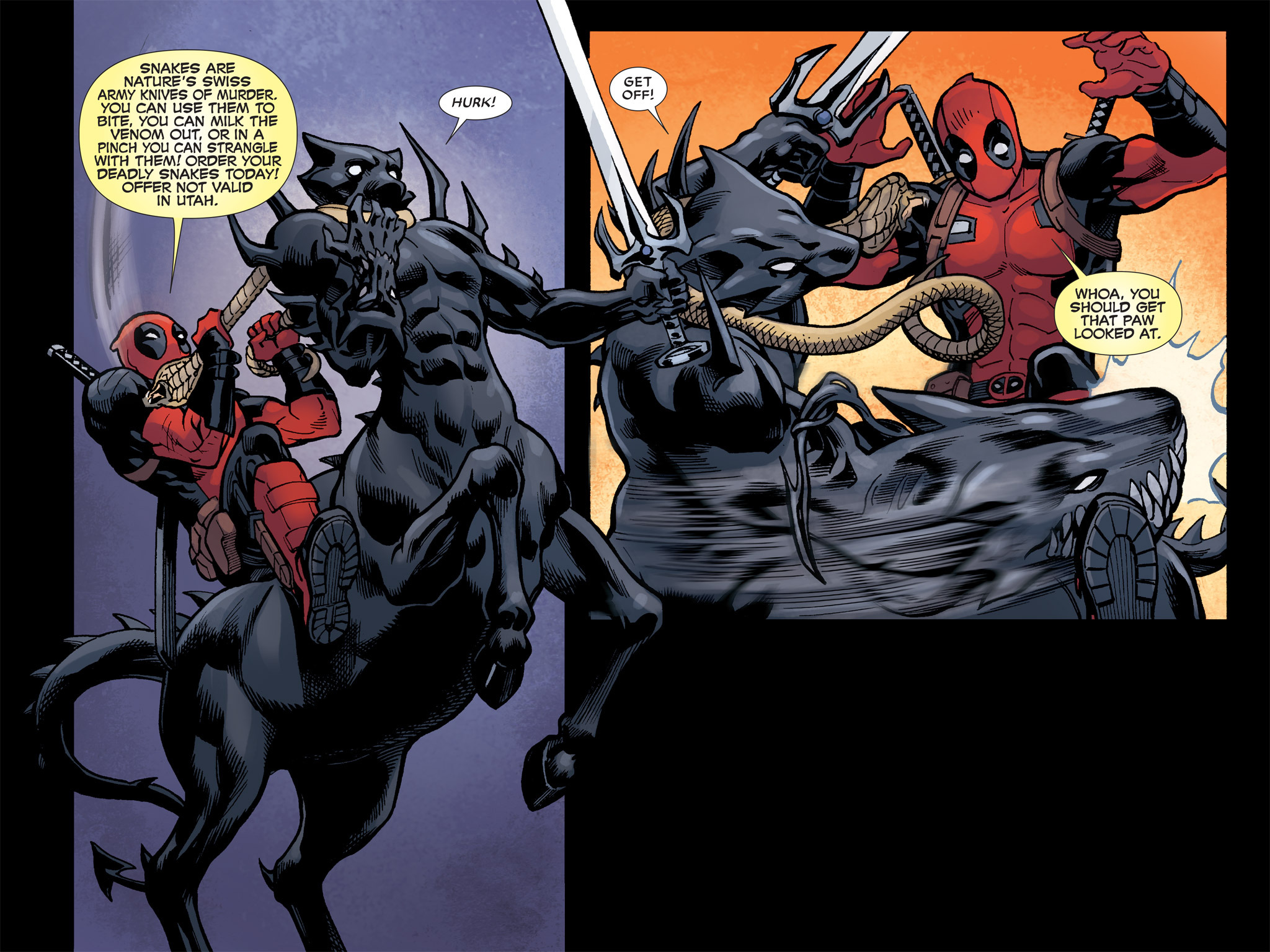 Read online Deadpool: The Gauntlet Infinite Comic comic -  Issue #10 - 8