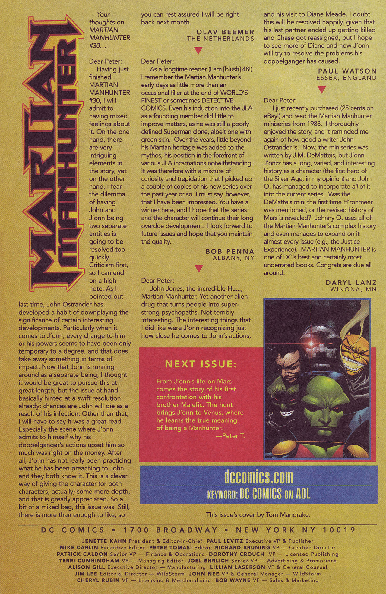 Martian Manhunter (1998) Issue #34 #37 - English 34