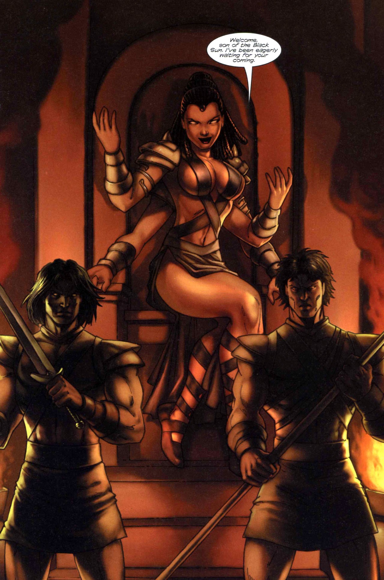 Read online Kade: Shiva's Sun comic -  Issue #3 - 11