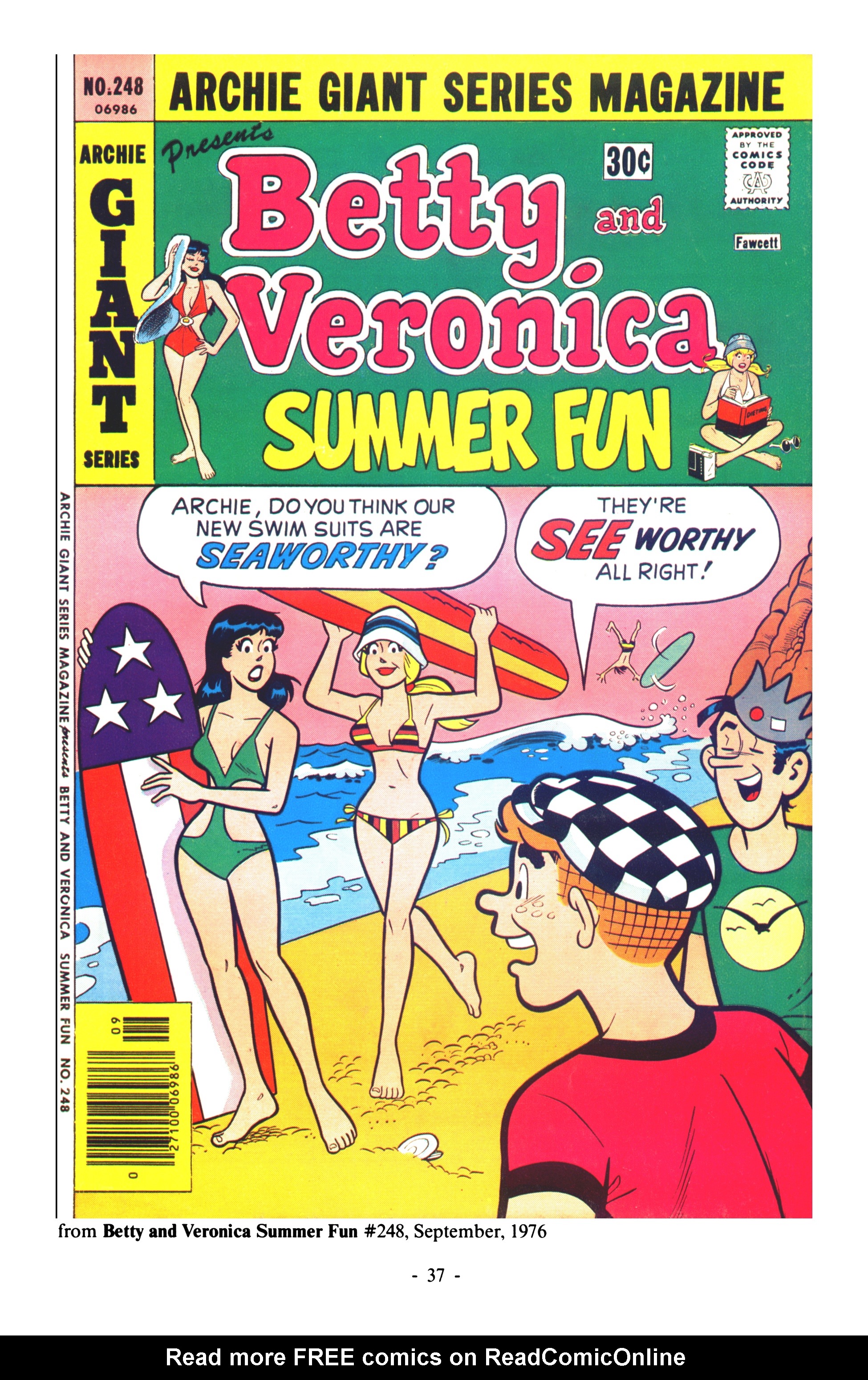 Read online Best of Betty and Veronica Summer Fun comic -  Issue # TPB (Part 1) - 51