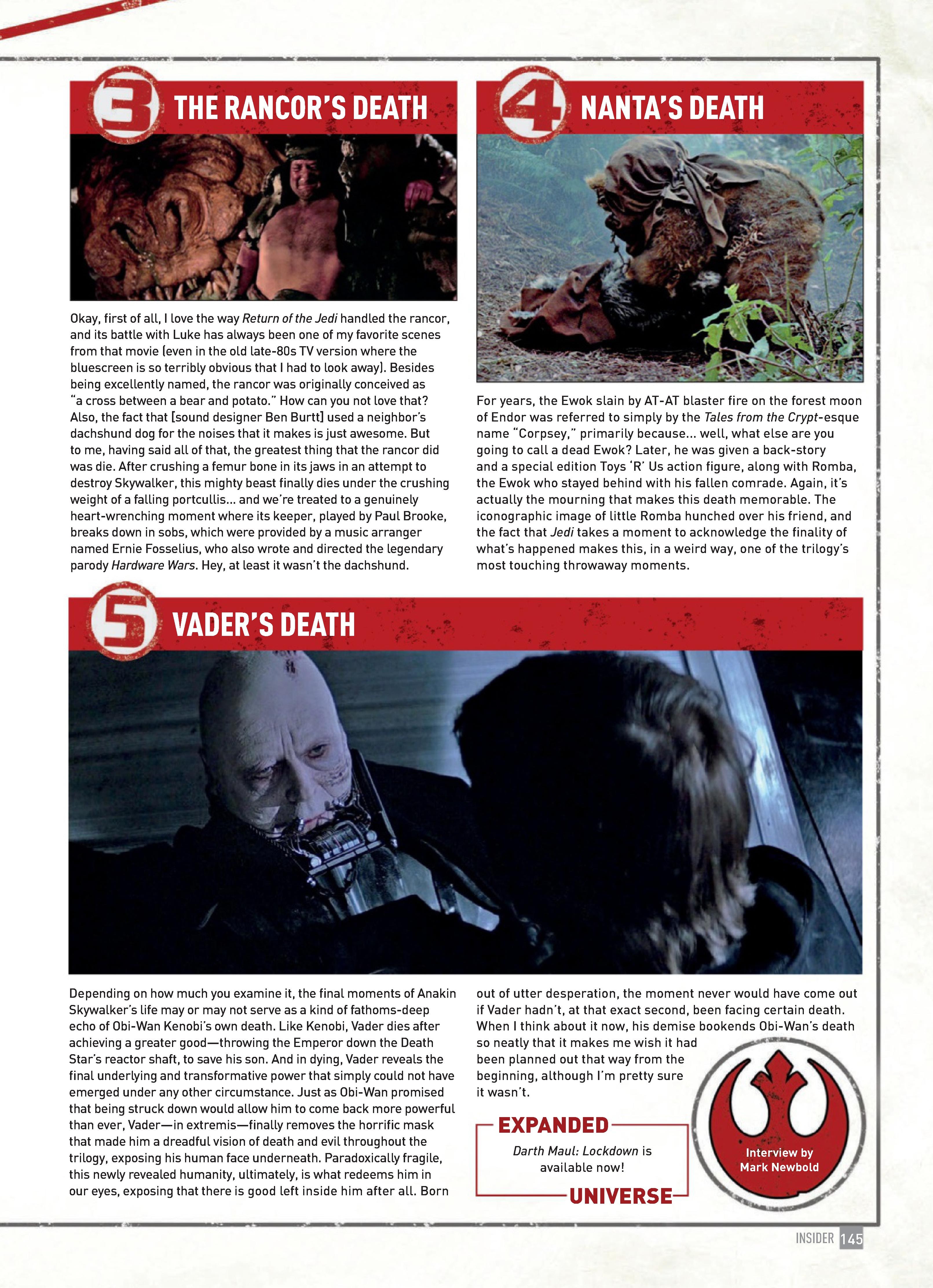 Read online Star Wars Insider 2020 Special Edition comic -  Issue # TPB - 145