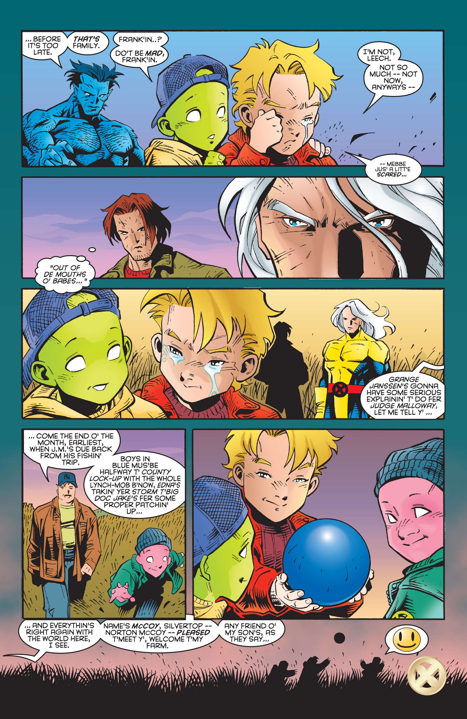 Read online X-Men: Onslaught Aftermath comic -  Issue # TPB (Part 5) - 1