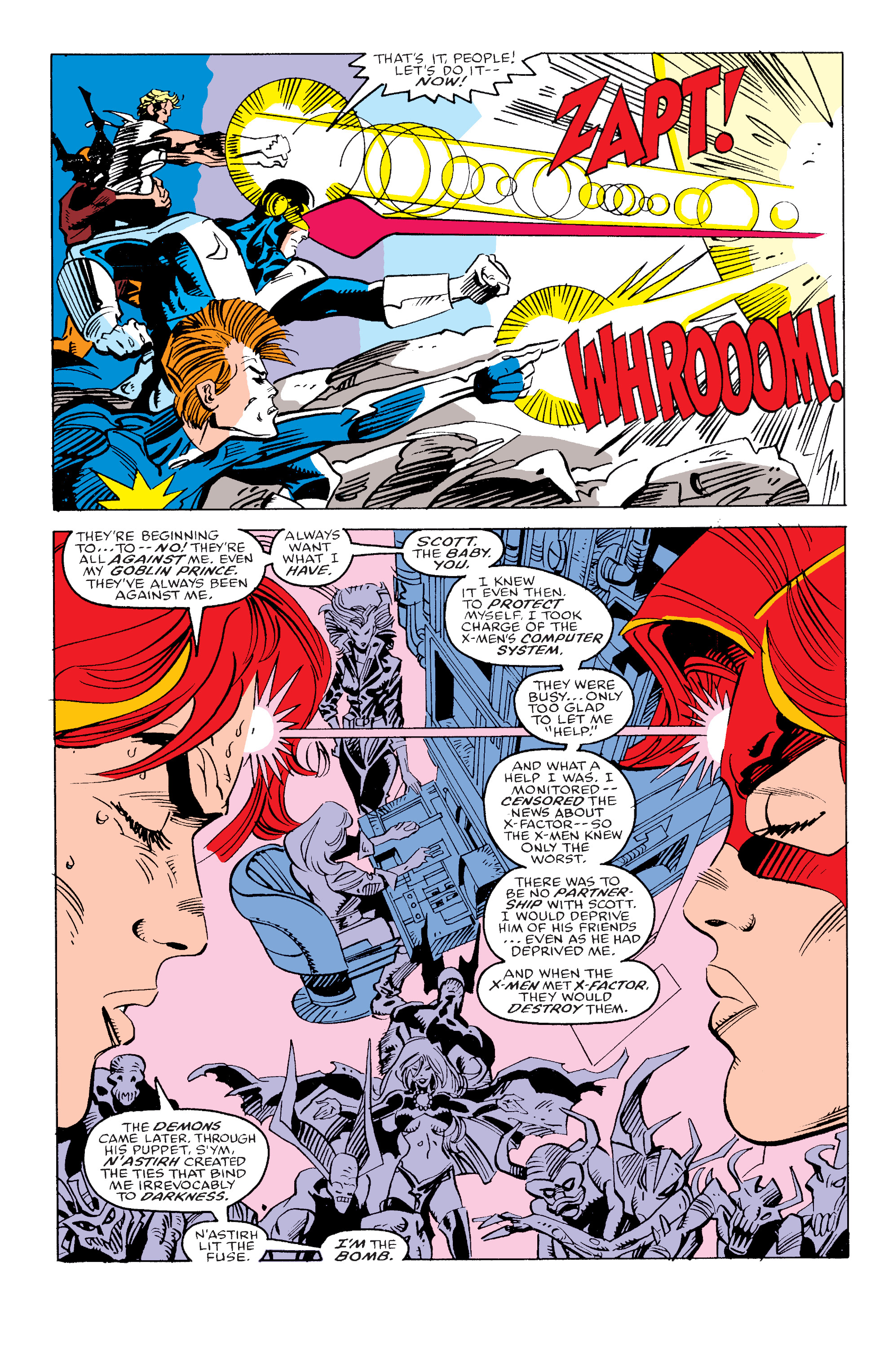 Read online X-Men Milestones: Inferno comic -  Issue # TPB (Part 5) - 21