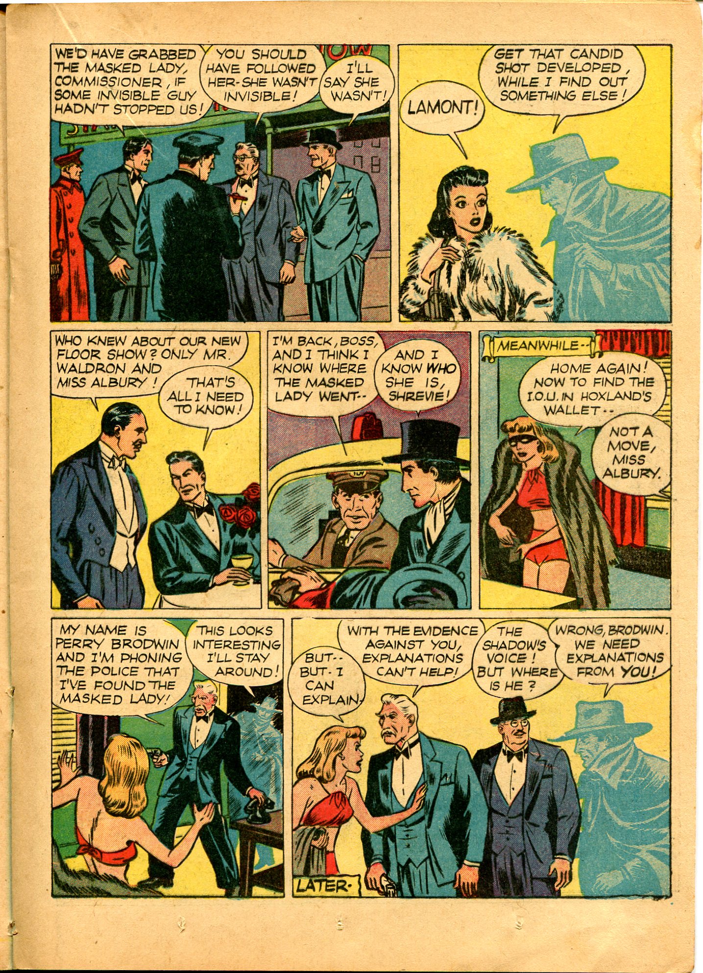 Read online Shadow Comics comic -  Issue #14 - 28