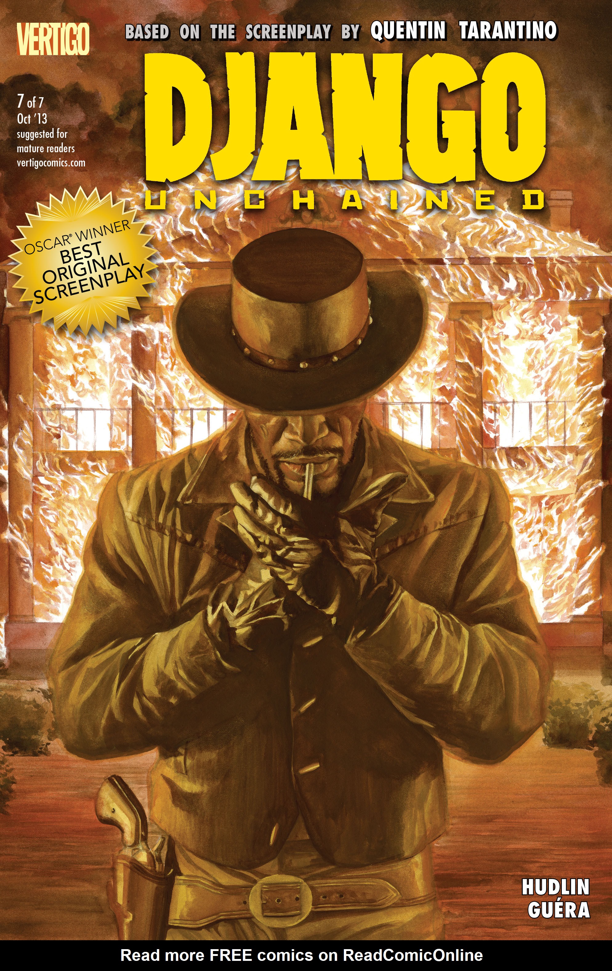 Read online Django Unchained comic -  Issue #7 - 1