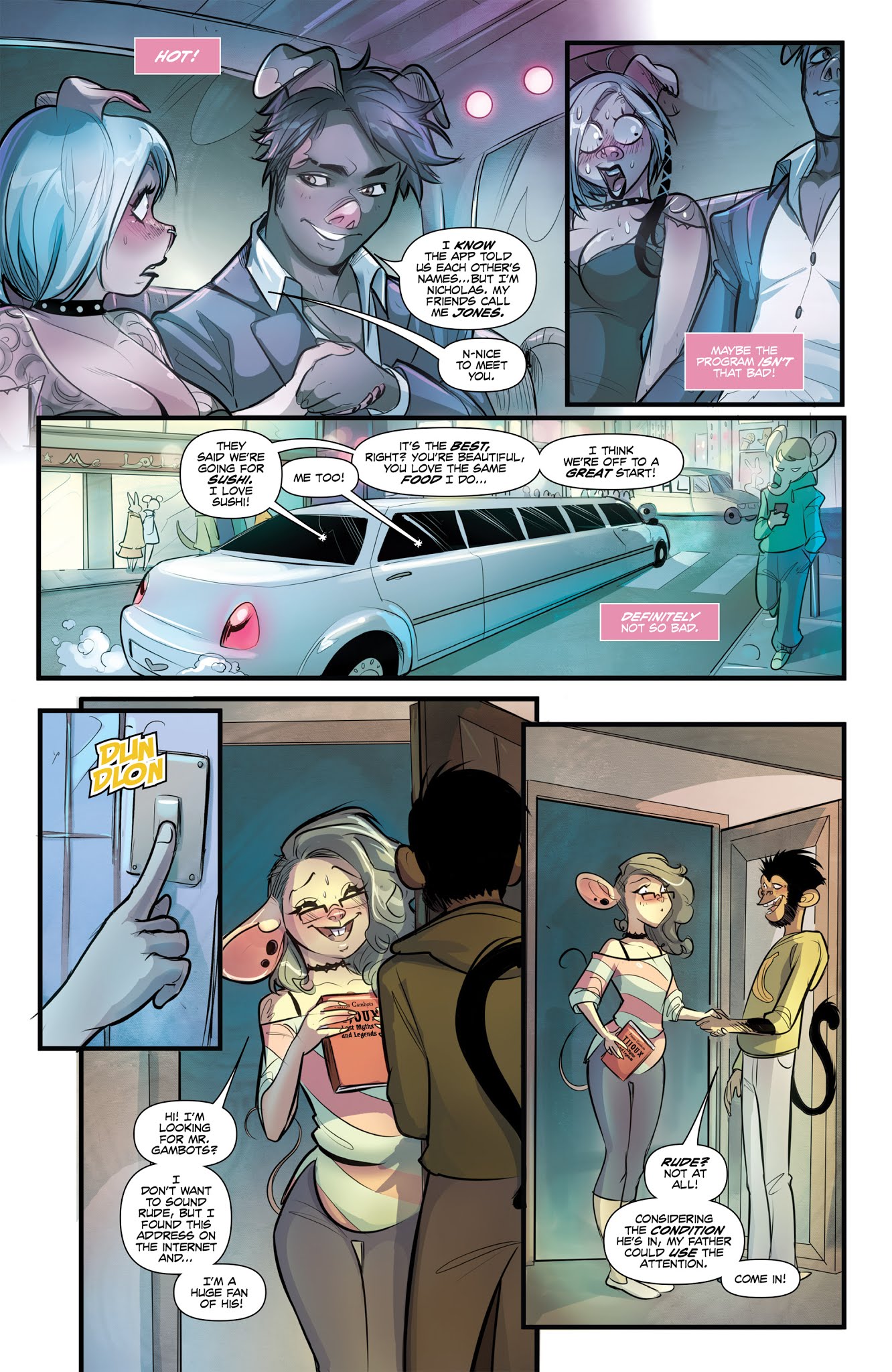 Read online Unnatural comic -  Issue #3 - 8