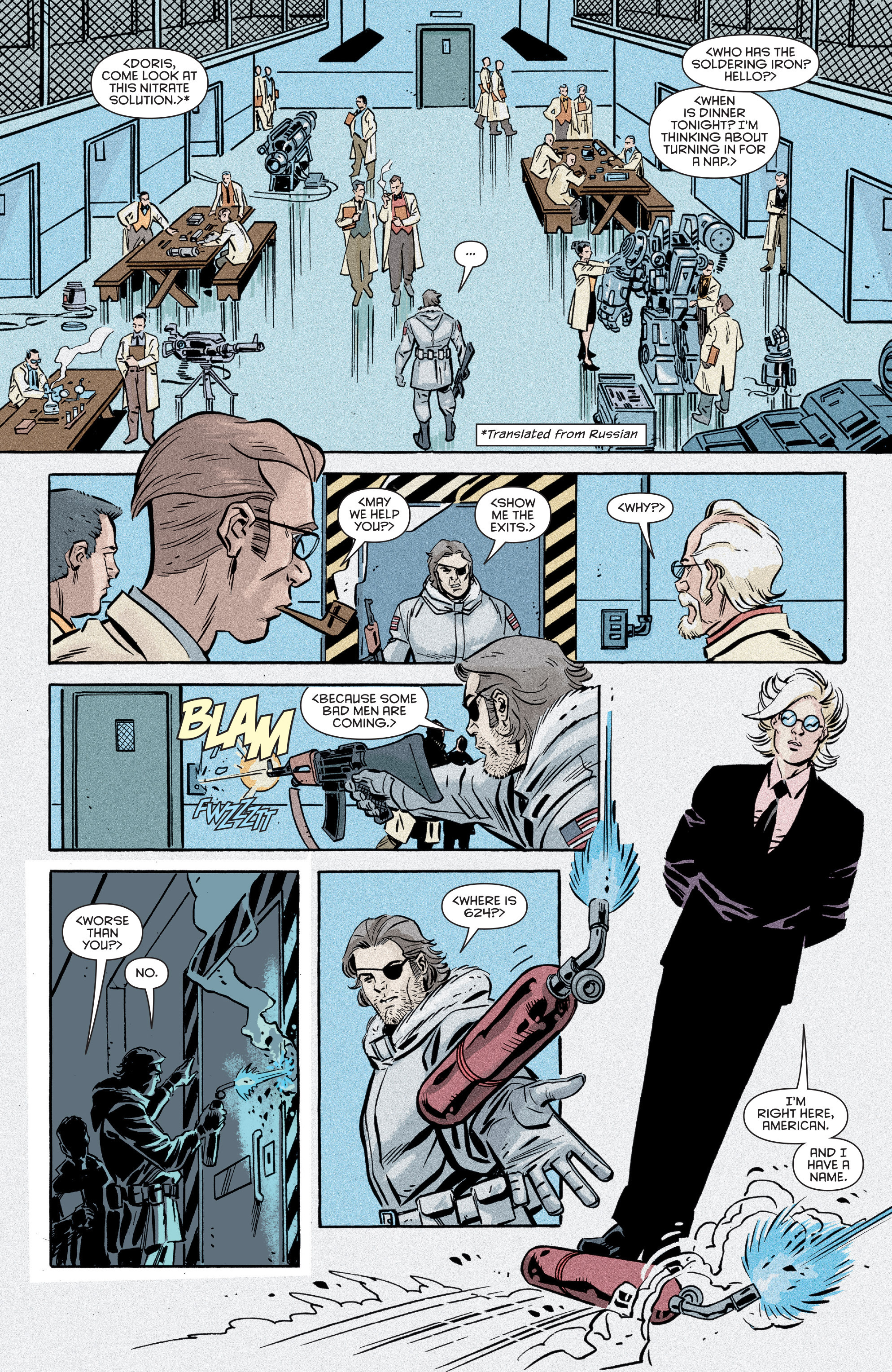 Read online Escape from New York comic -  Issue #7 - 9