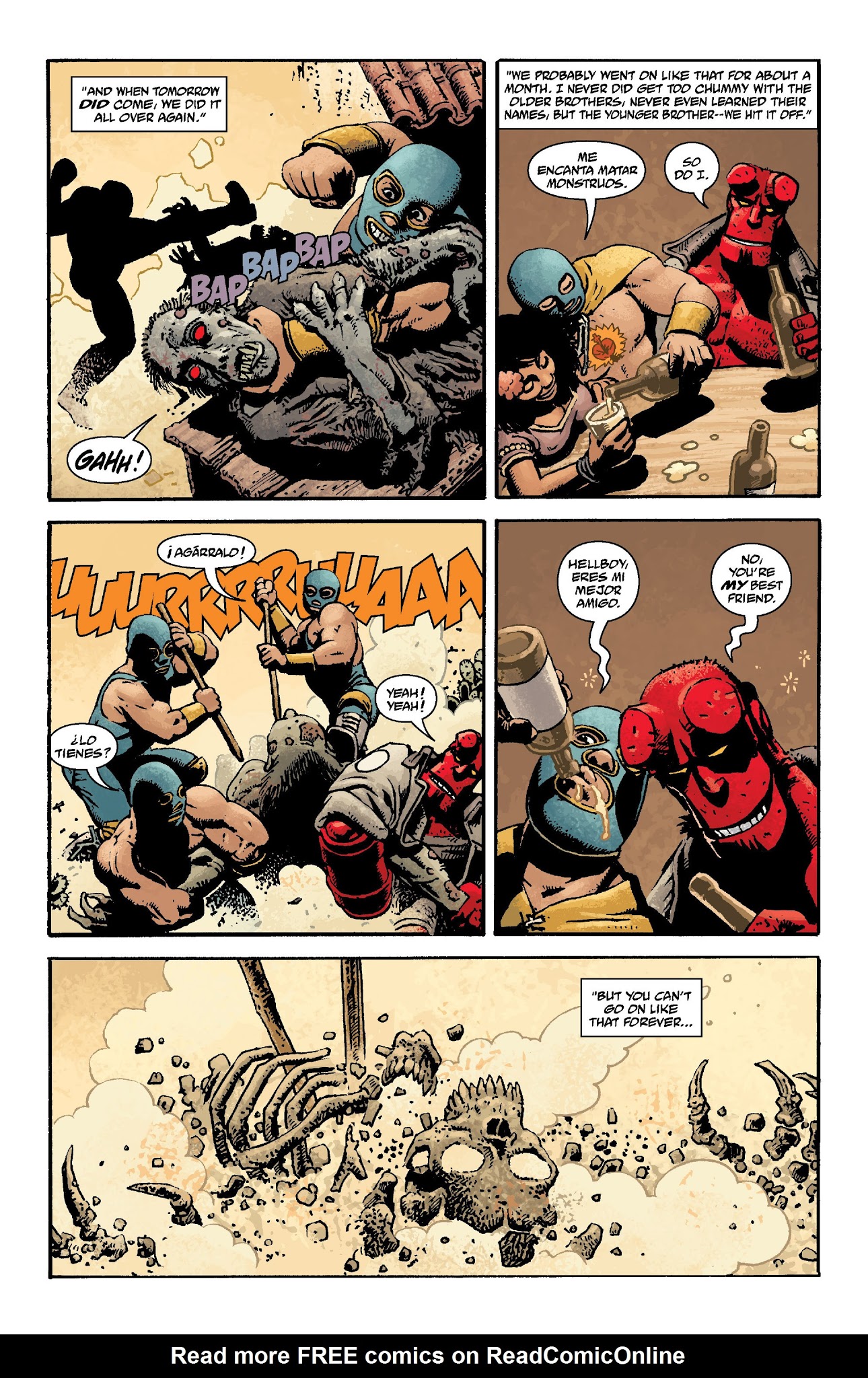 Read online Hellboy In Mexico comic -  Issue # TPB - 19